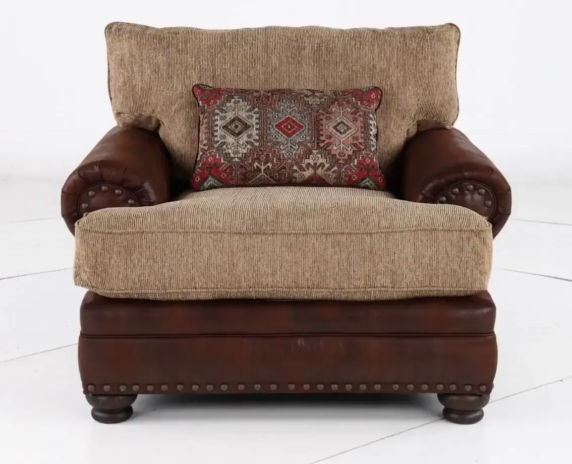 Laramie Two-Tone Brown Chair-5