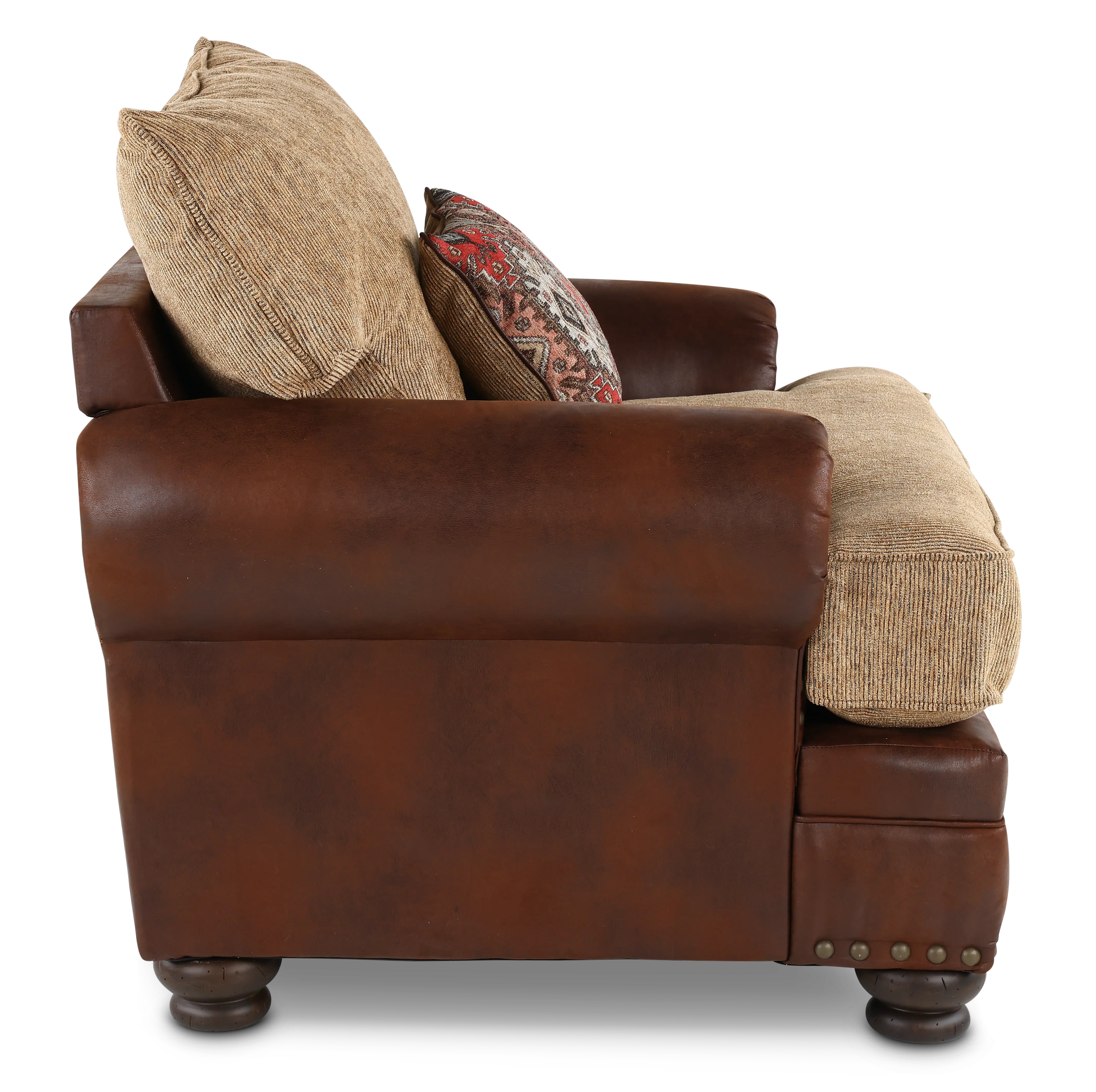 Laramie Two-Tone Brown Chair-6
