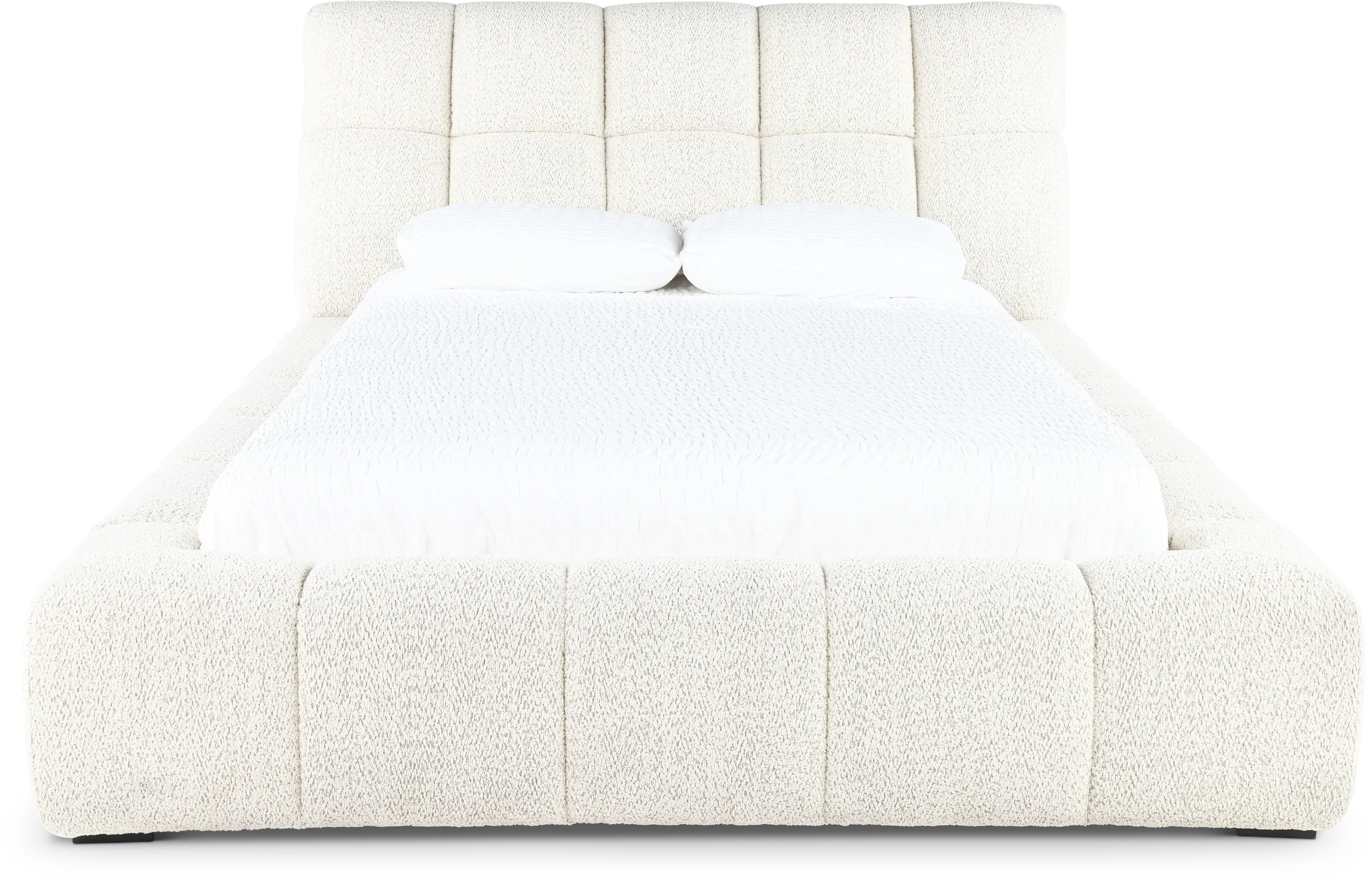 Escape Beige King Upholstered Bed-4