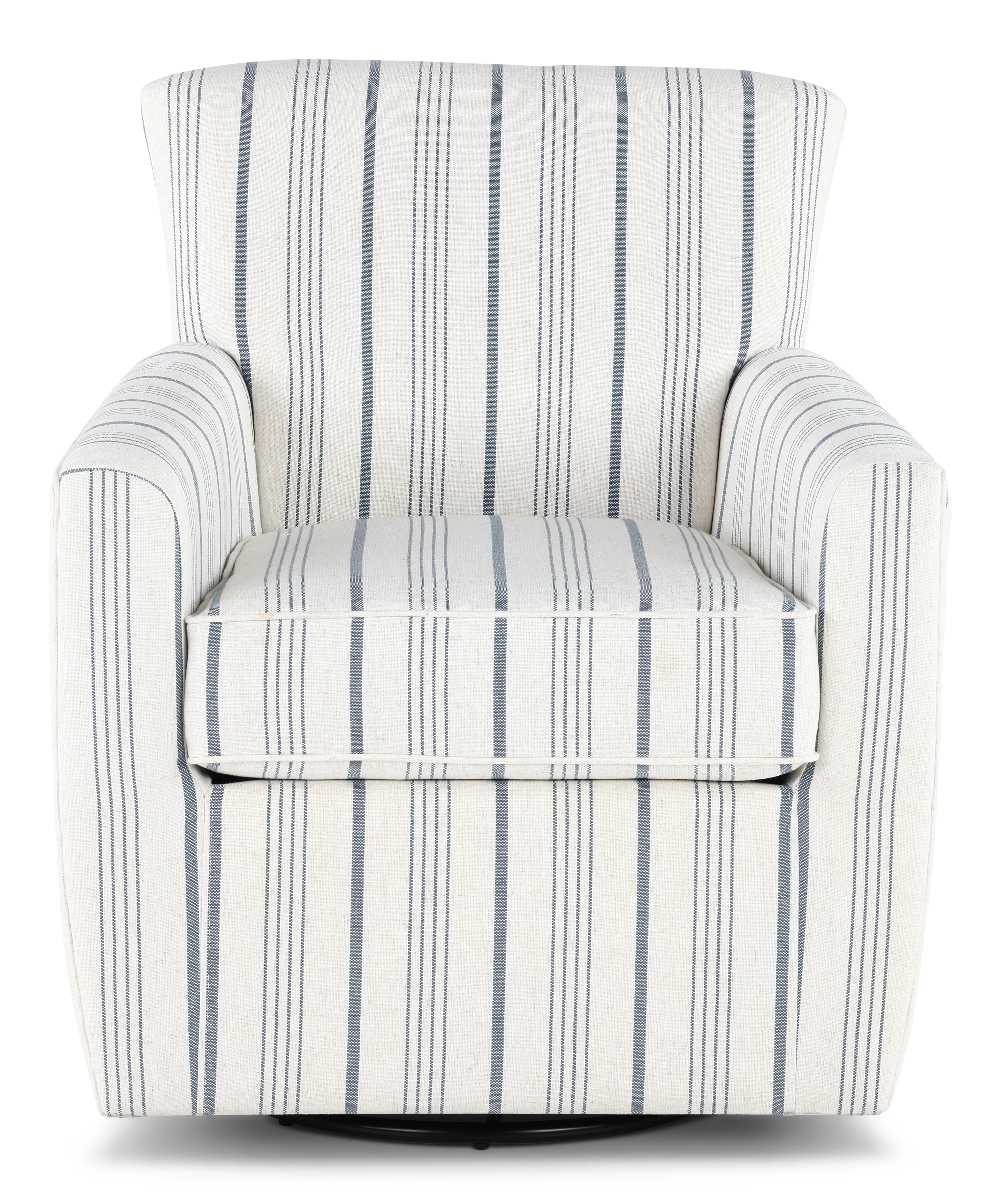 Blakely Blue Swivel Chair-4