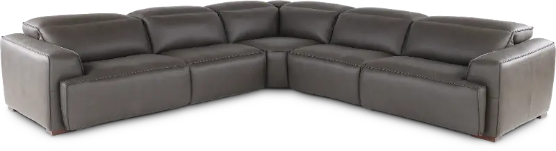 Arizona Sedona 5-Piece Reclining Sectional with Adjustable Headrests