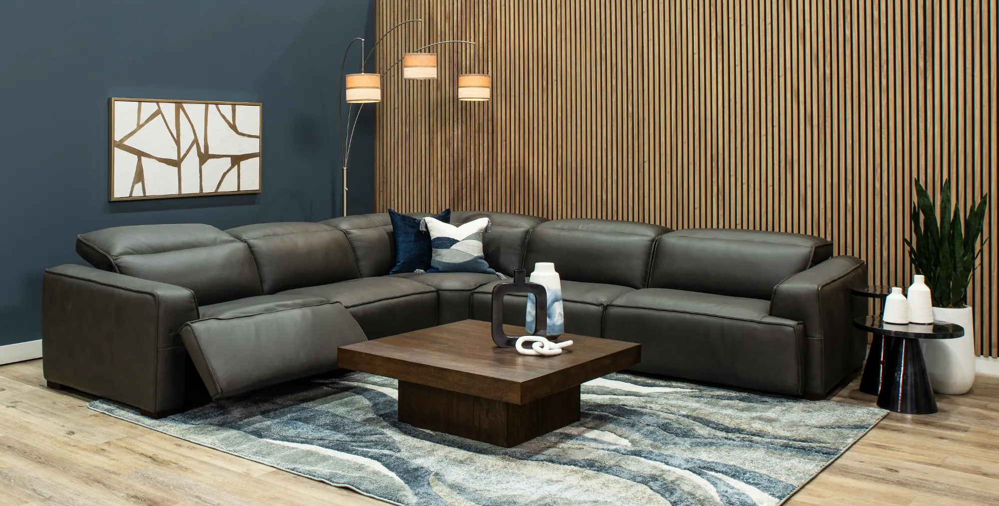 Arizona Sedona 5-Piece Reclining Sectional with Adjustable