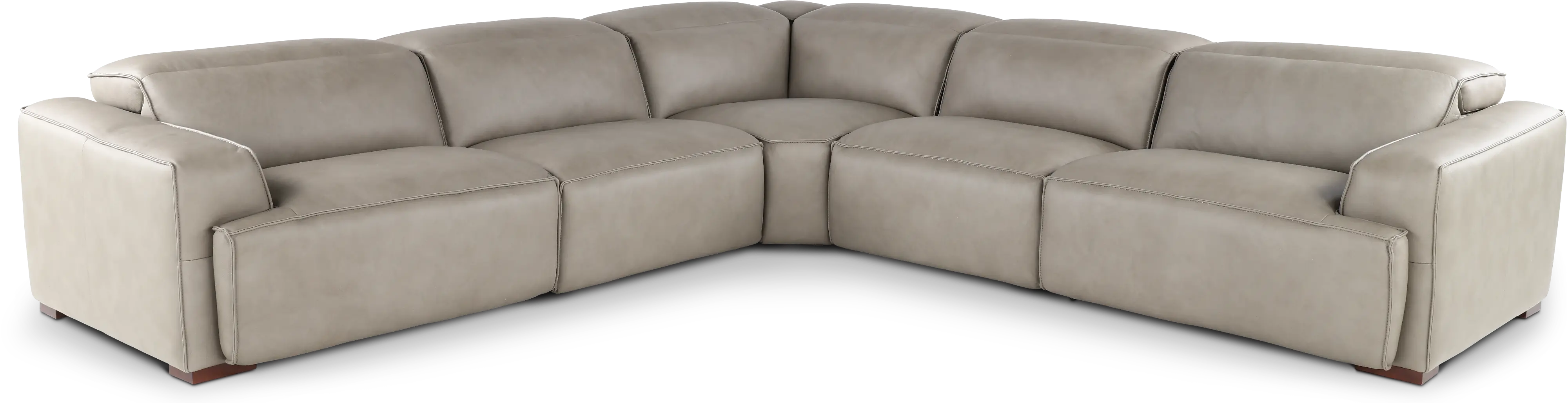 Arizona Thunder 5-Piece Reclining Sectional with Adjustable