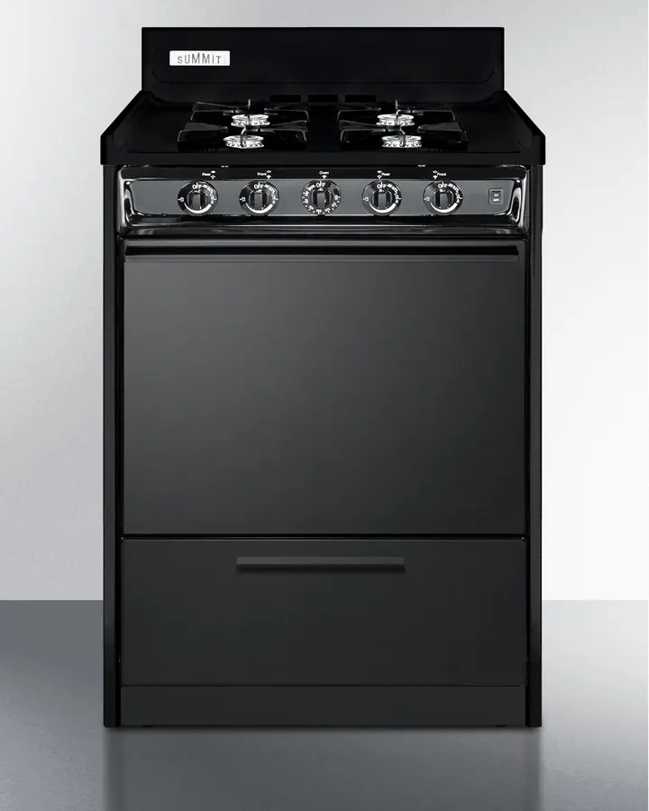 Summit 24  Gas Range - Black-1