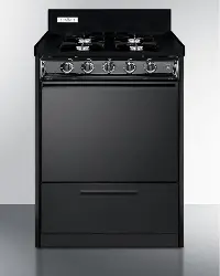 Summit 24  Gas Range - Black