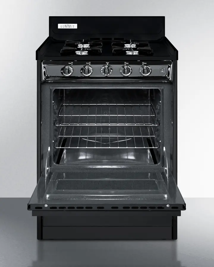 Summit 24  Gas Range - Black-2