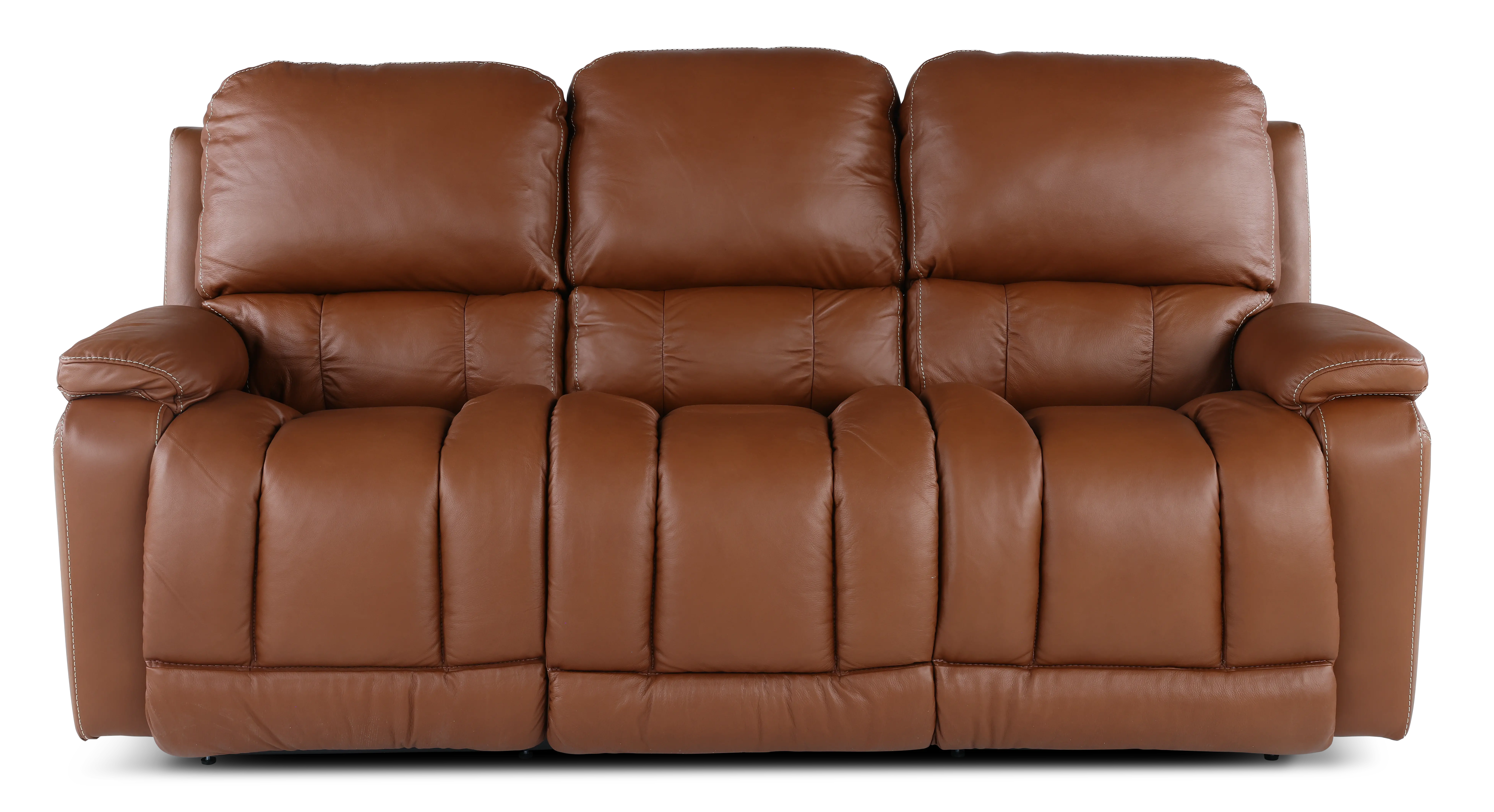 X44-530/W2/LB193077 Greyson Caramel Power Reclining Sofa with Headrest and Lumbar-1