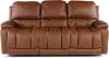 X44-530/W2/LB193077 Greyson Caramel Power Reclining Sofa with Headrest and Lumbar