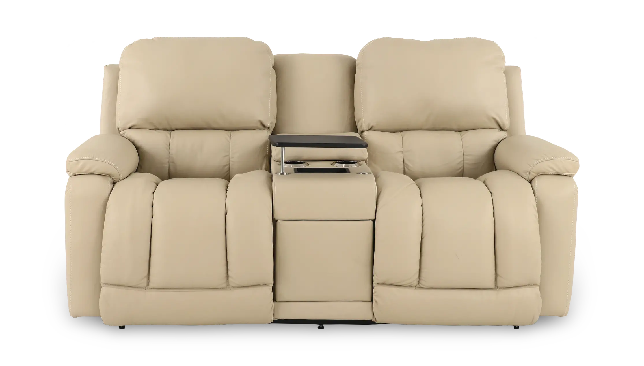 X49-530/W2/CB/LB193032 Greyson Ice Power Reclining Loveseat with Headrest and Lumbar-1