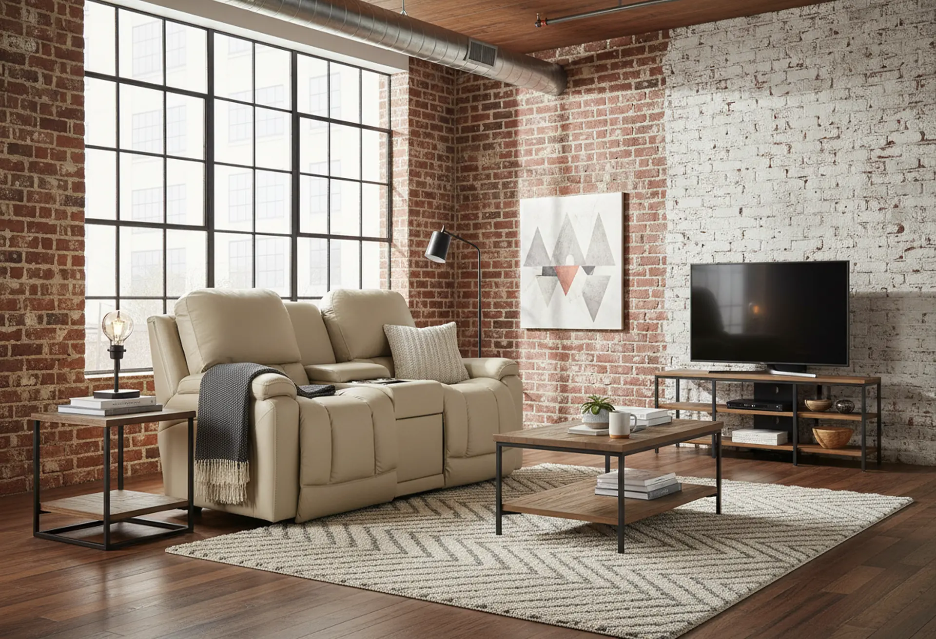 X49-530/W2/CB/LB193032 Greyson Ice Power Reclining Loveseat with Headrest and Lumbar-13