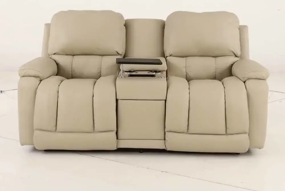 X49-530/W2/CB/LB193032 Greyson Ice Power Reclining Loveseat with Headrest and Lumbar-15
