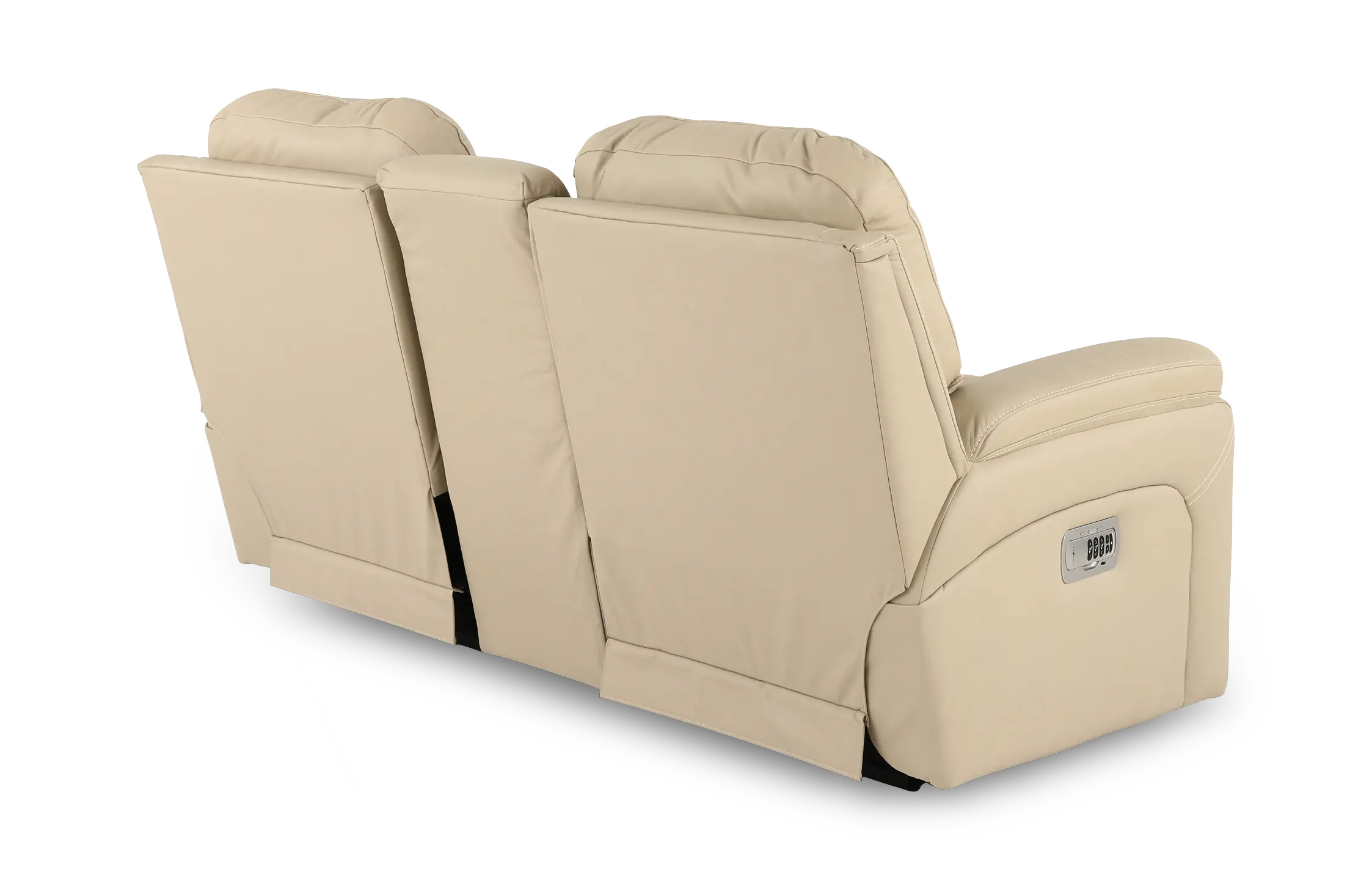 X49-530/W2/CB/LB193032 Greyson Ice Power Reclining Loveseat with Headrest and Lumbar-6