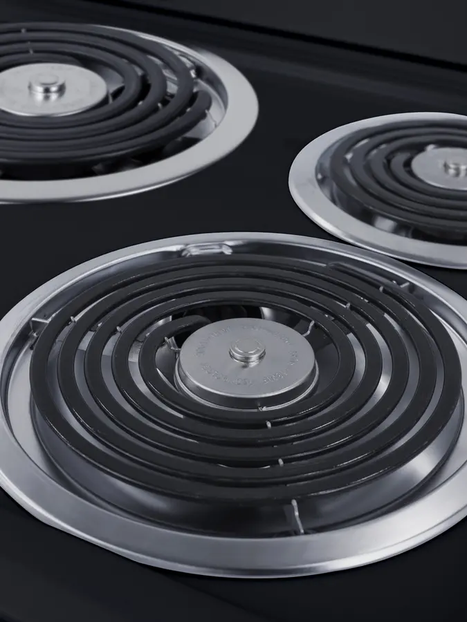 Summit 20  Electric Coil Range - Stainless Steel-5