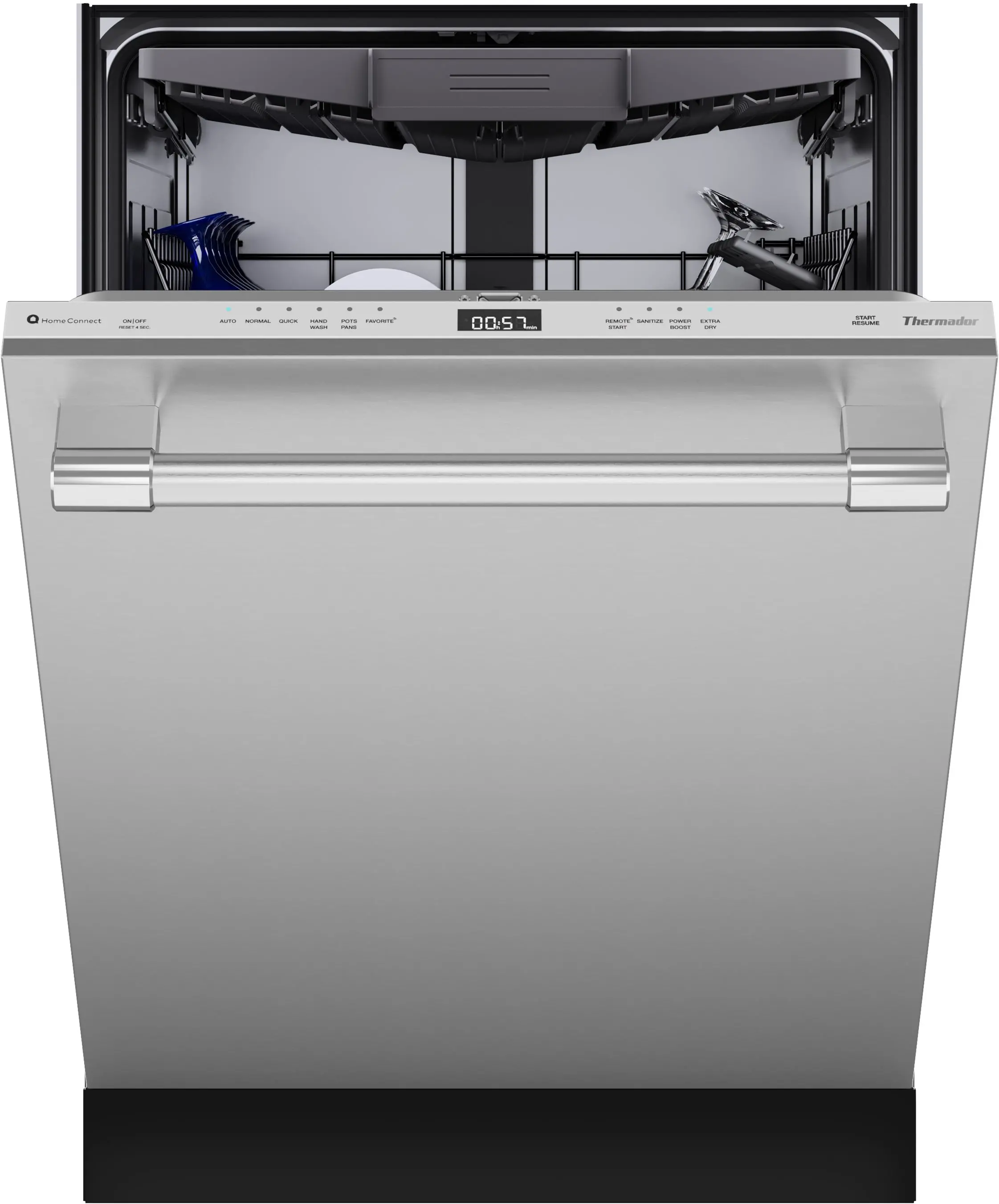 DWHD640EFP Thermador Emerald® 24  Top Control Dishwasher - Stainless Steel-4