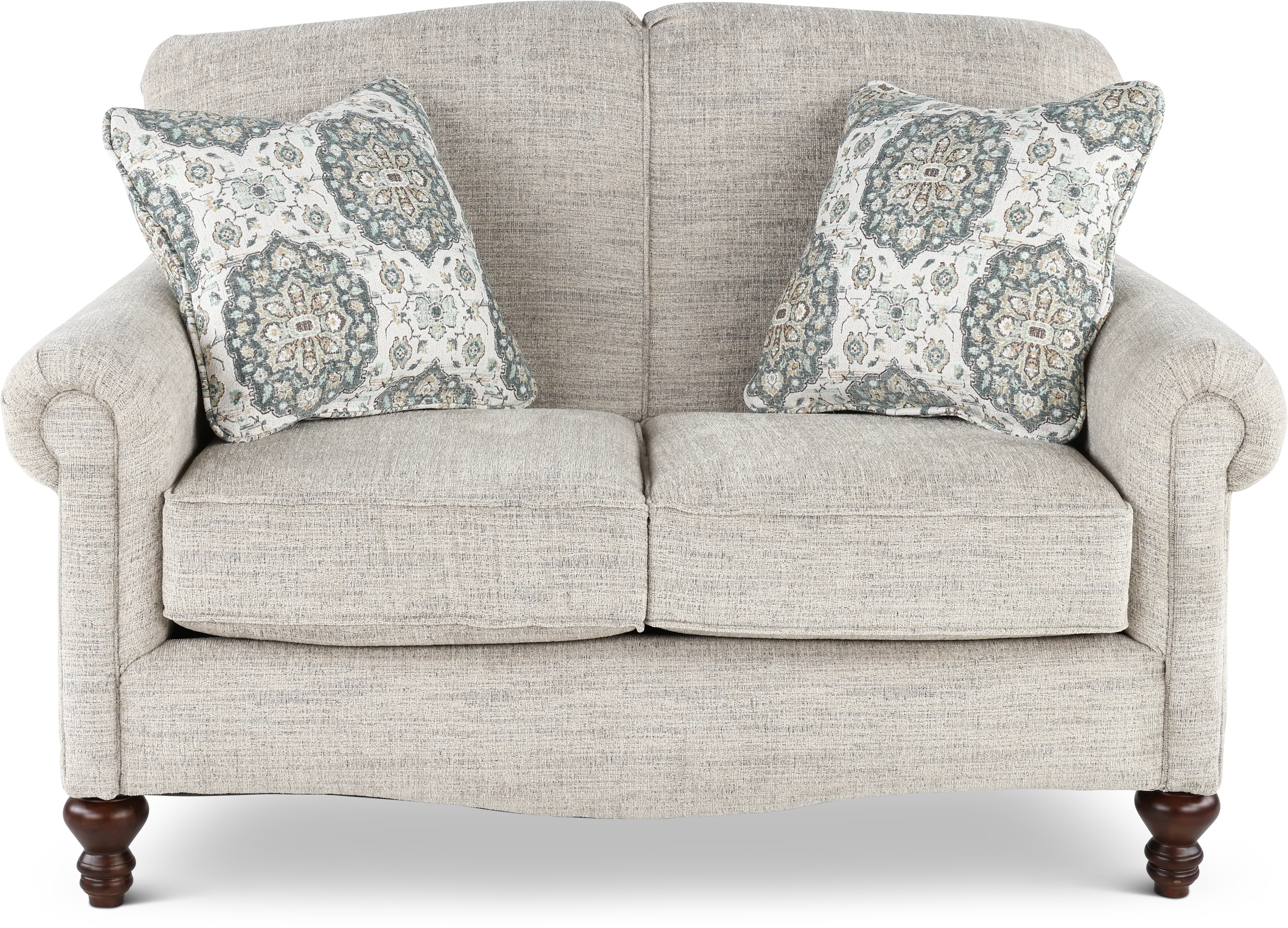 Eliza Gray Loveseat-1