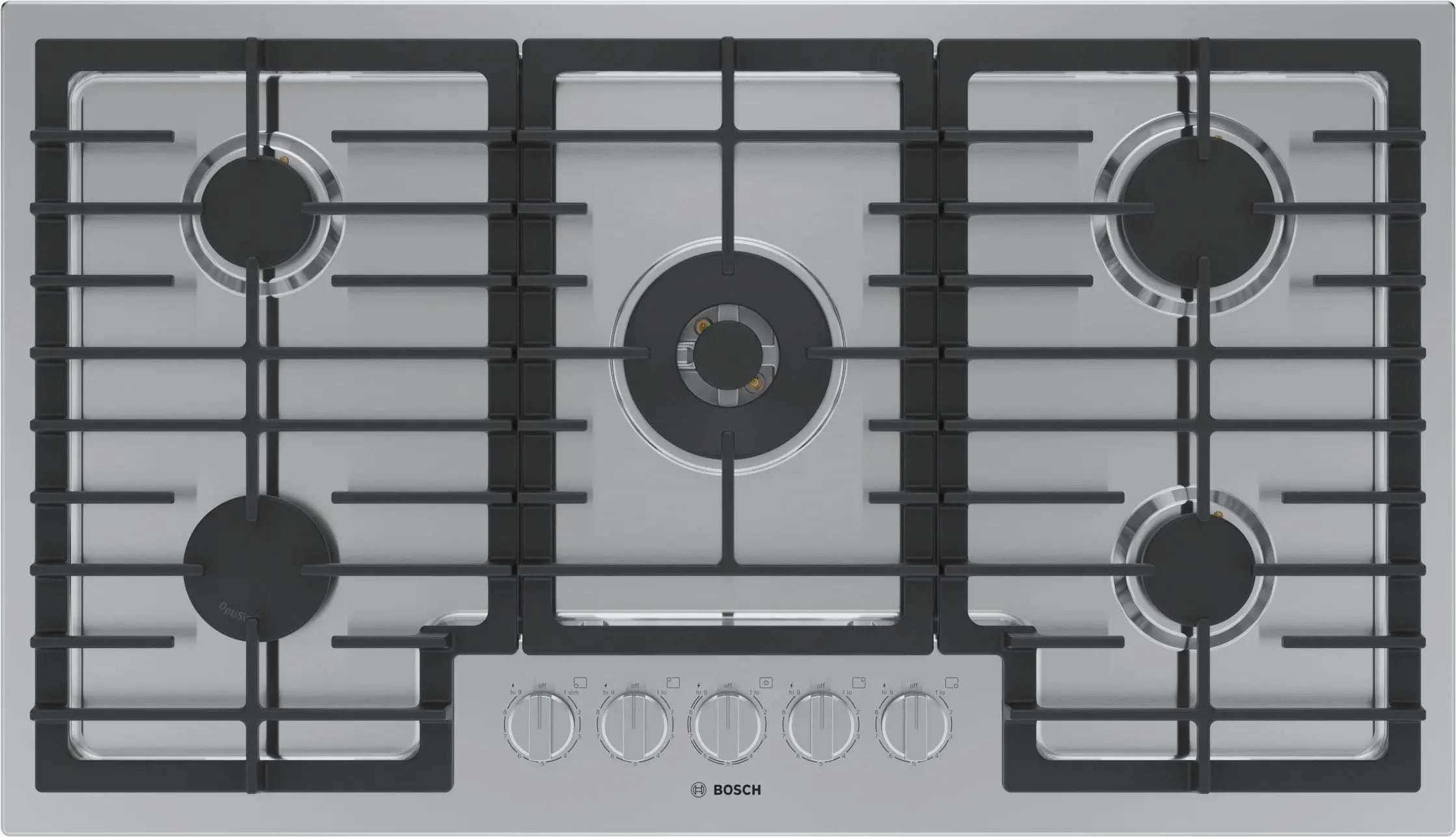 NGM8659UC Bosch 800 Series 36  Gas Cooktop - Stainless Steel-1