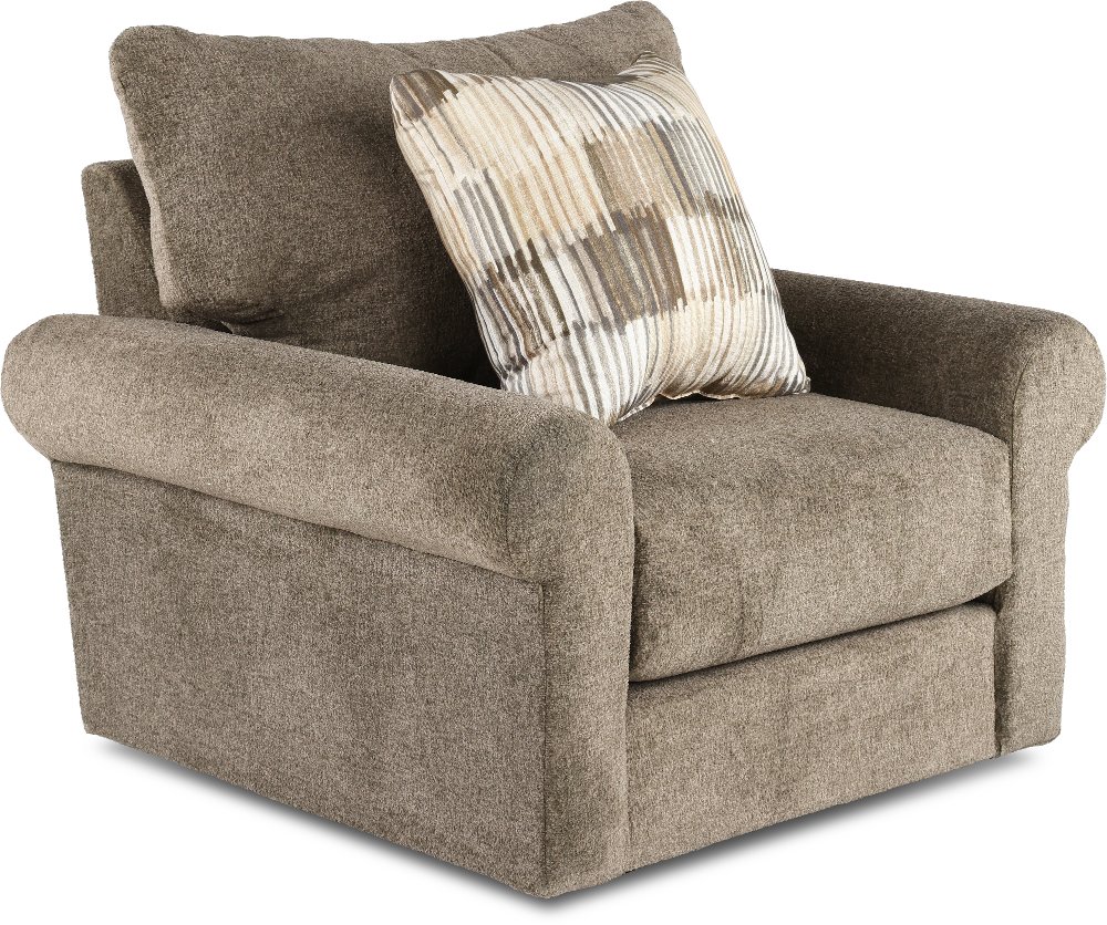 Oakmont Brown Swivel Chair