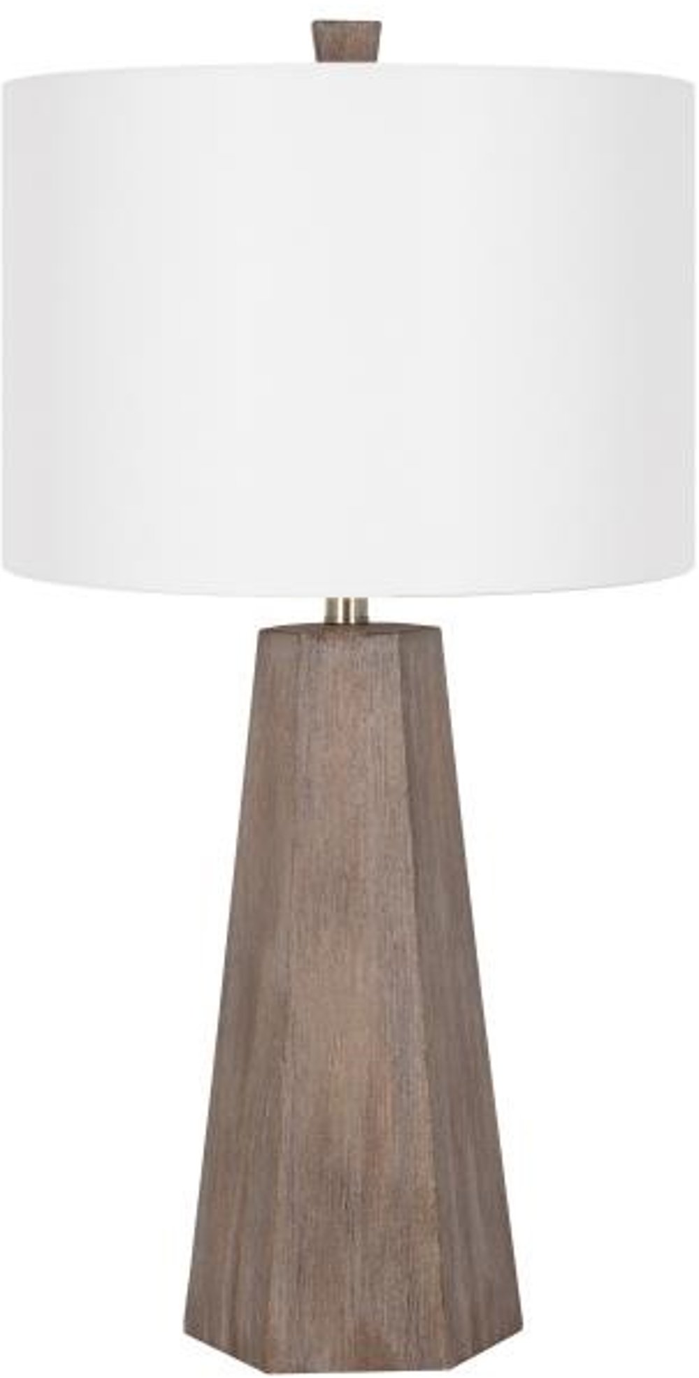 30" Dark Brown Table Lamp