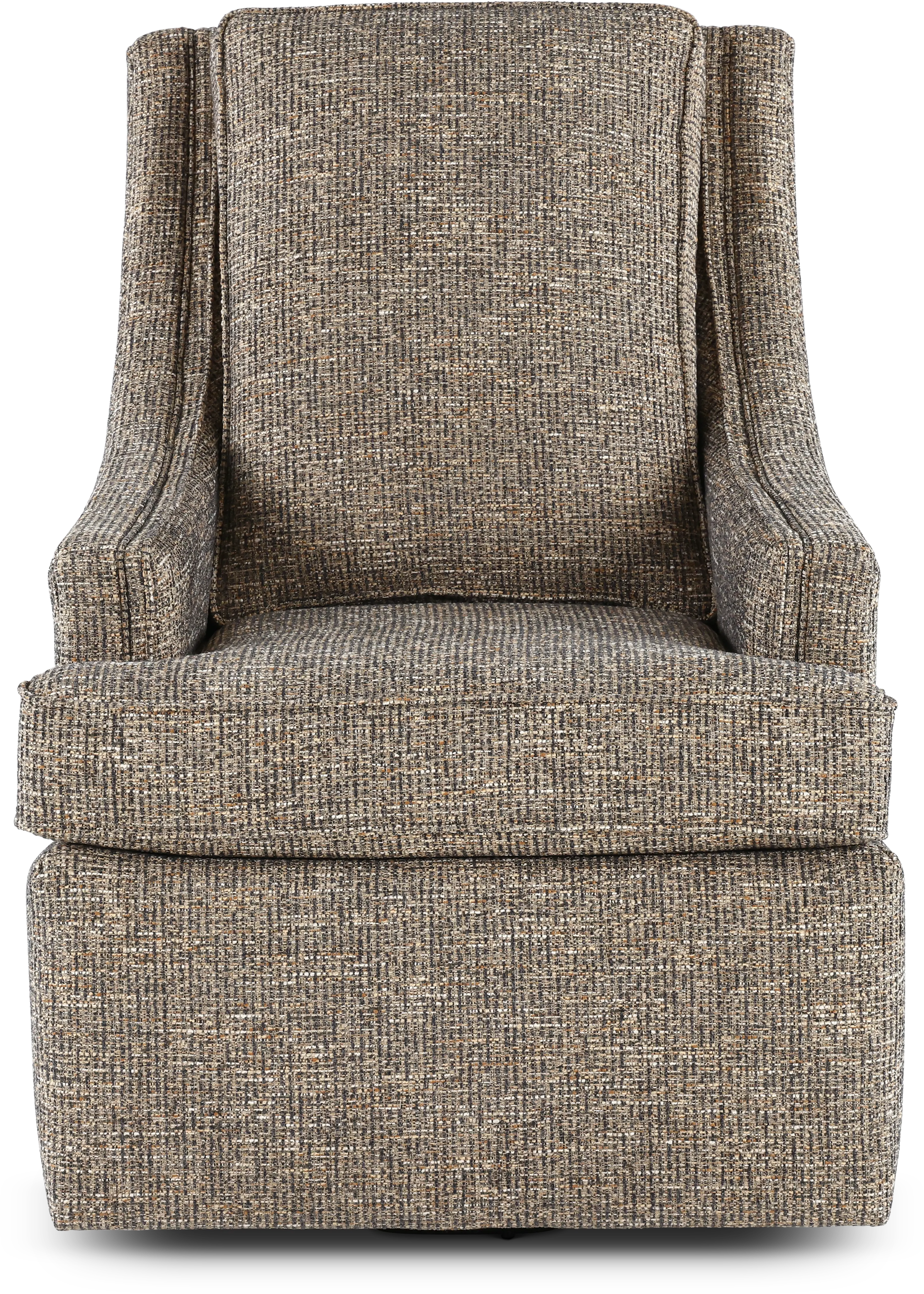 Norton Brown and Black Swivel Chair-4