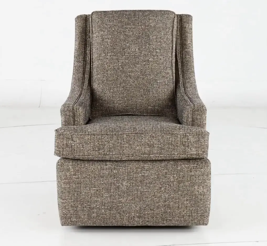 Norton Brown and Black Swivel Chair-5