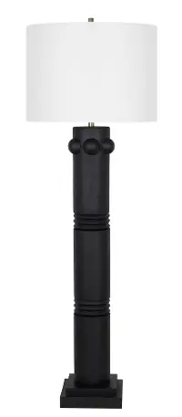68  Black Floor Lamp