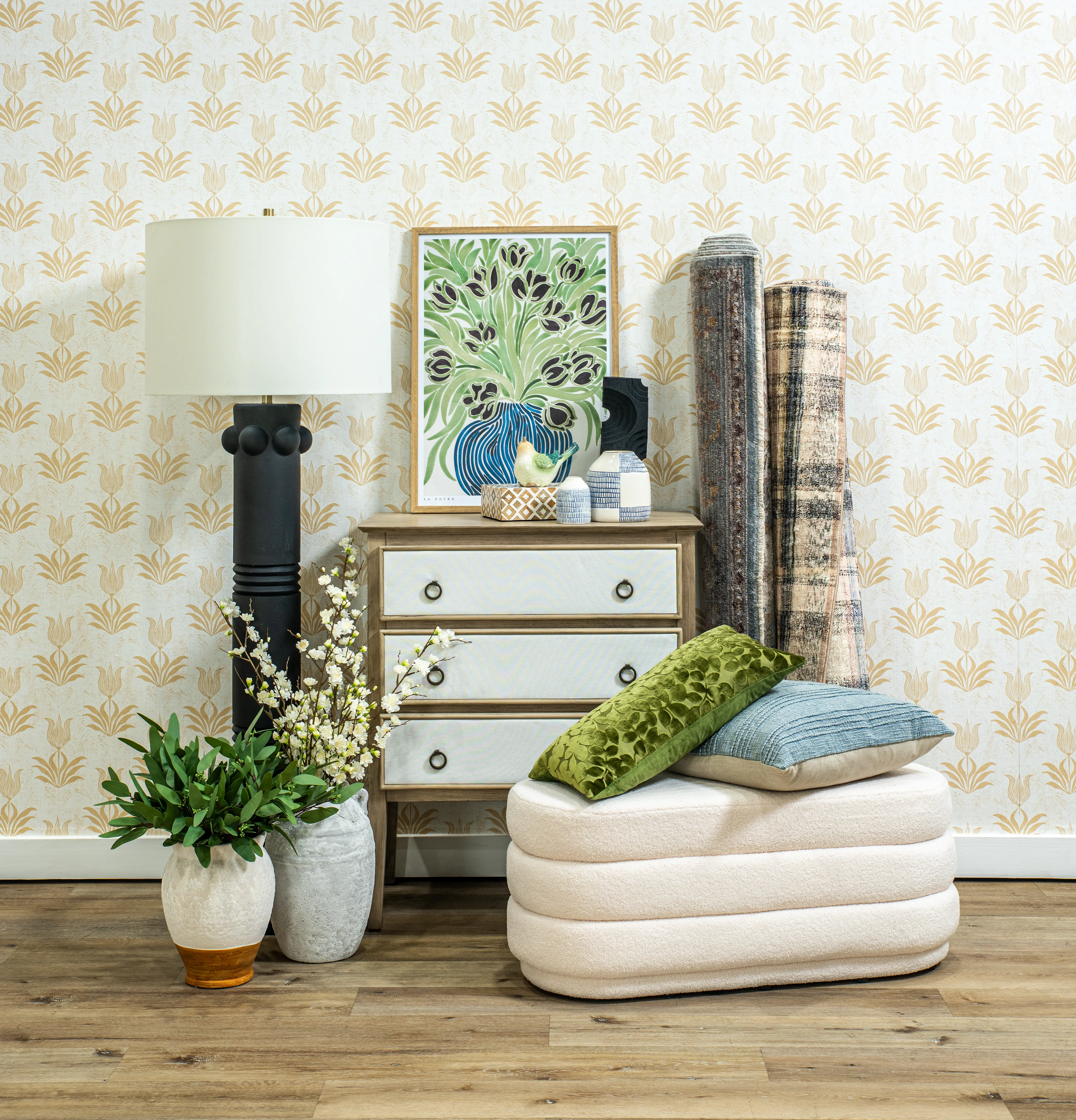 68  Black Floor Lamp-2