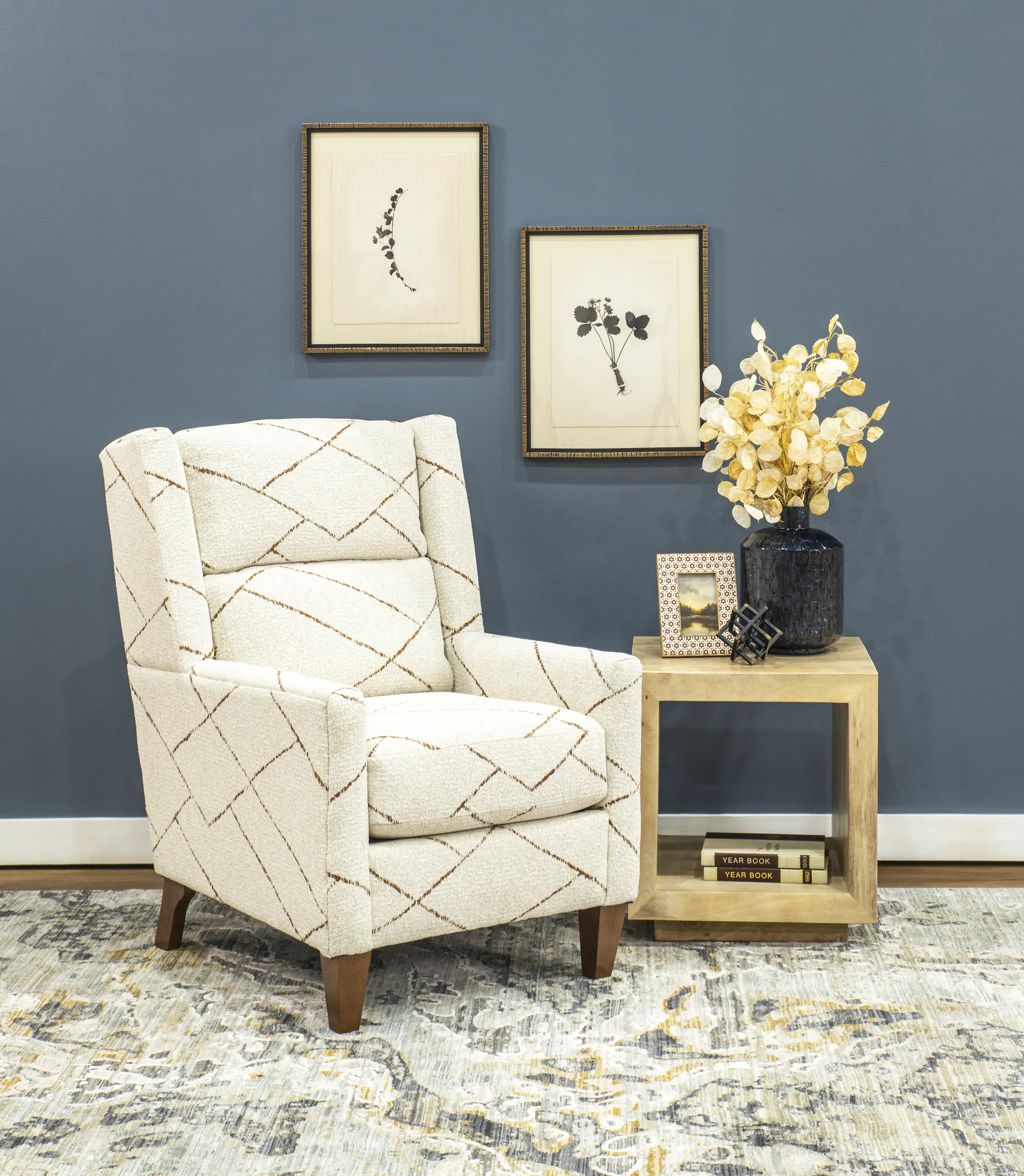 Levi Ivory Accent Chair-2