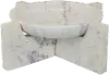 White Marble Bowl and Base