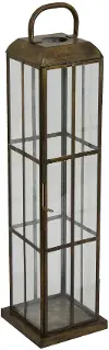 Metal Glass Lantern