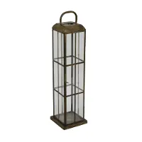 Metal Glass Lantern