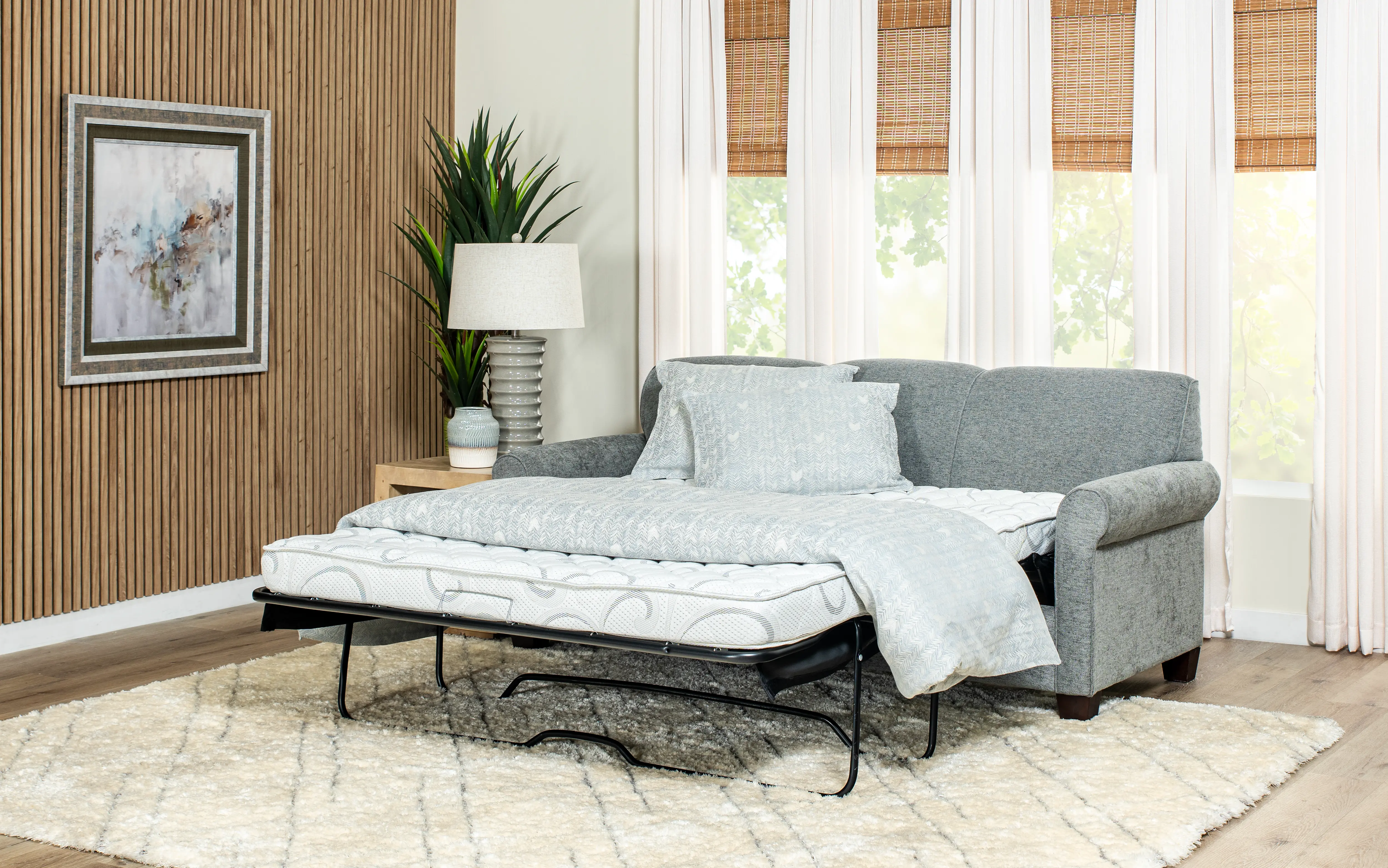 Brevard Gray Queen Sleeper Sofa-8