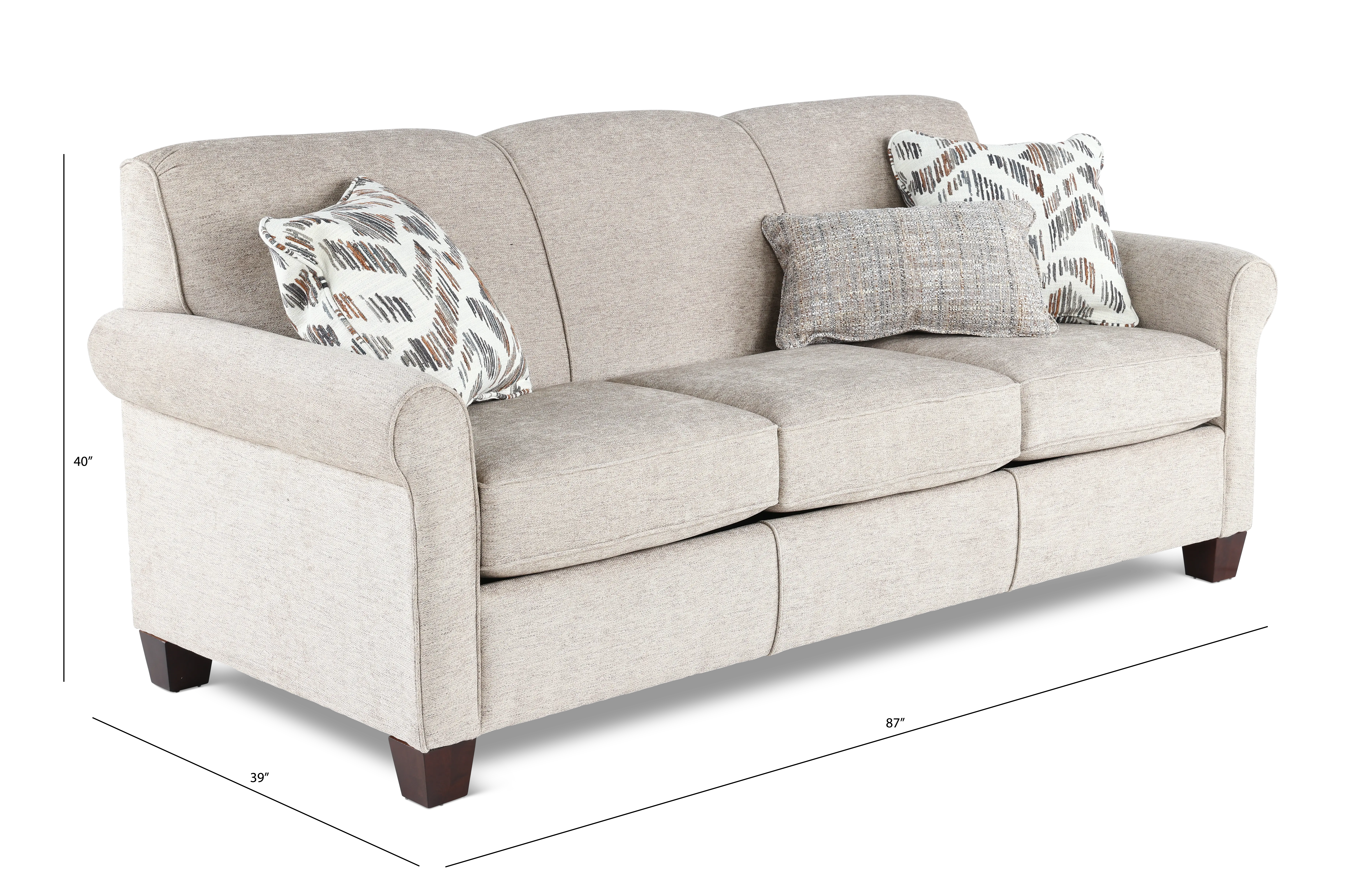 Brevard Wheat Beige Queen Sleeper Sofa-3