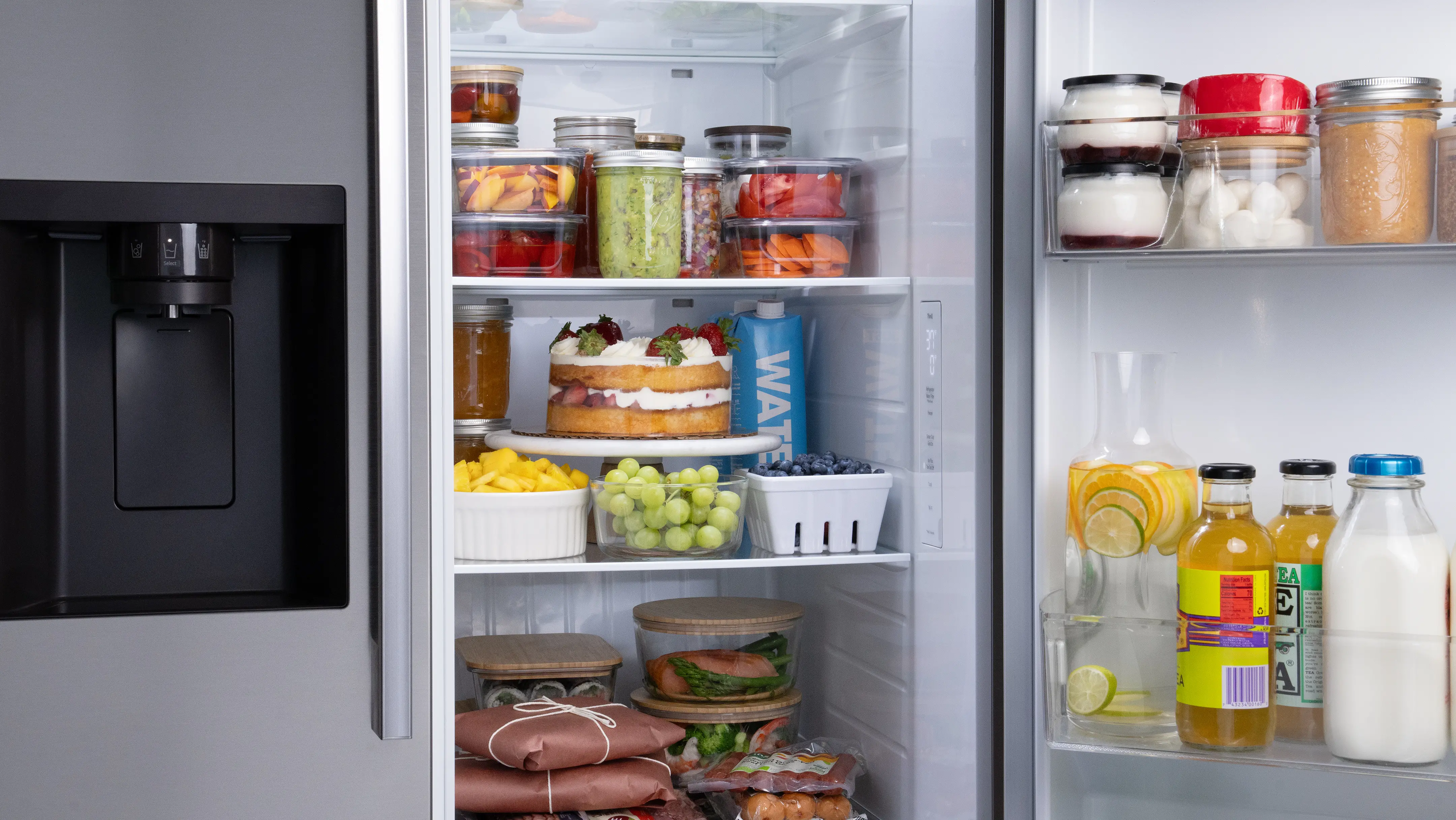 LS27T3230S LG 26.6 Cu Ft Side-By-Side Refrigerator - Stainless Steel-10