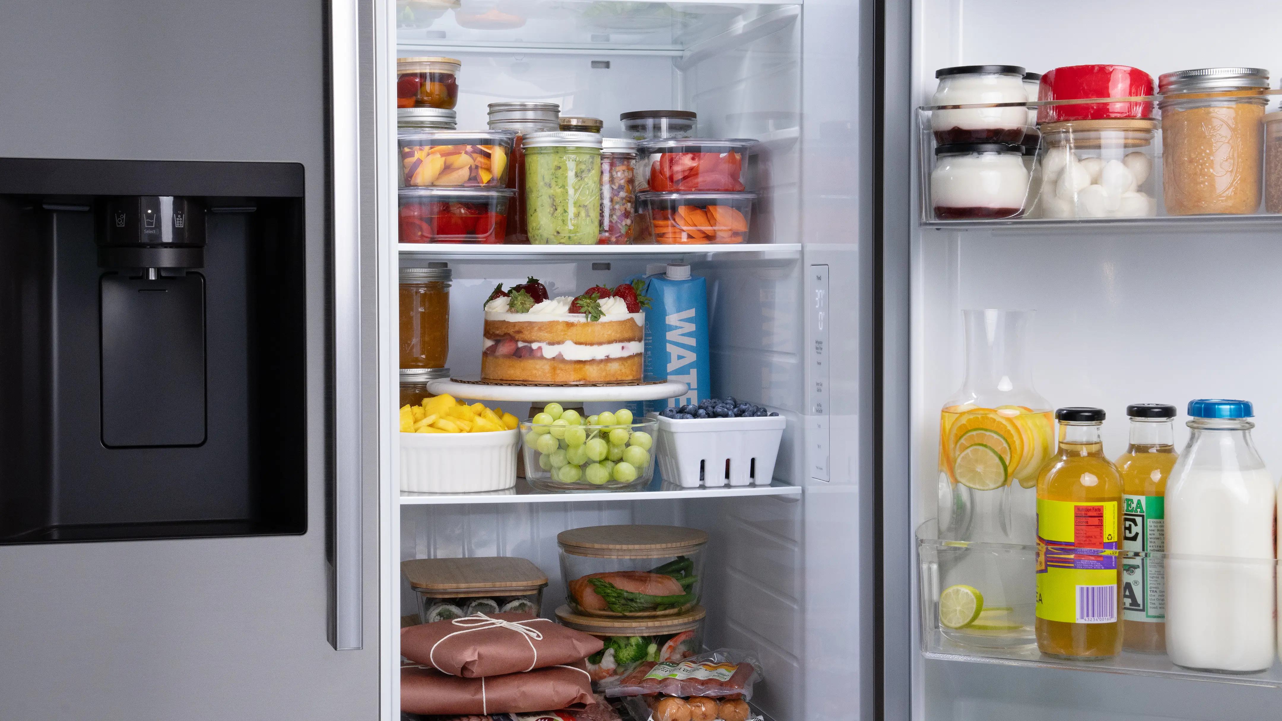 LS27T3230S LG 26.6 Cu Ft Side-By-Side Refrigerator - Stainless Steel-11