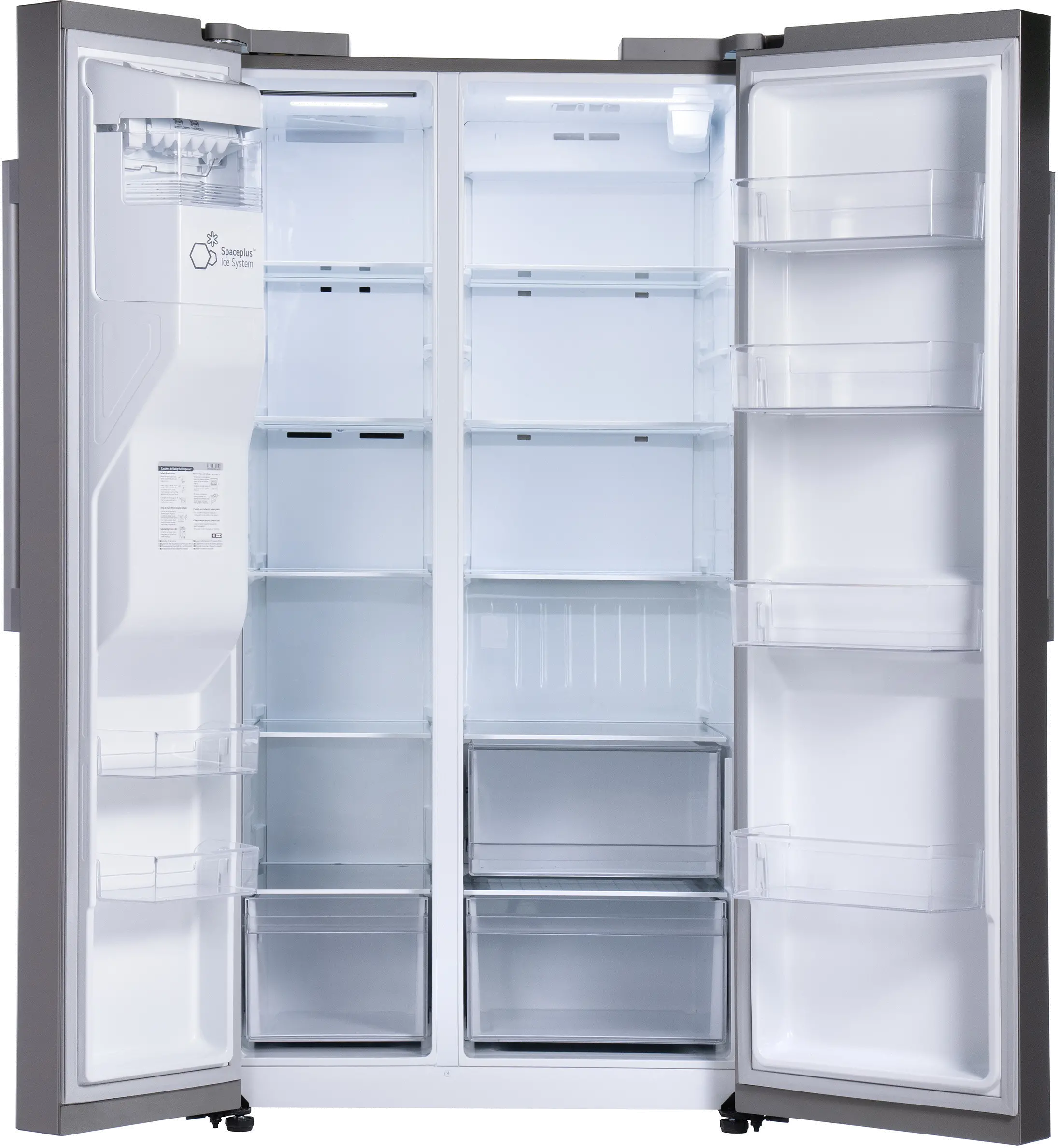 LS27T3230S LG 26.6 Cu Ft Side-By-Side Refrigerator - Stainless Steel-3