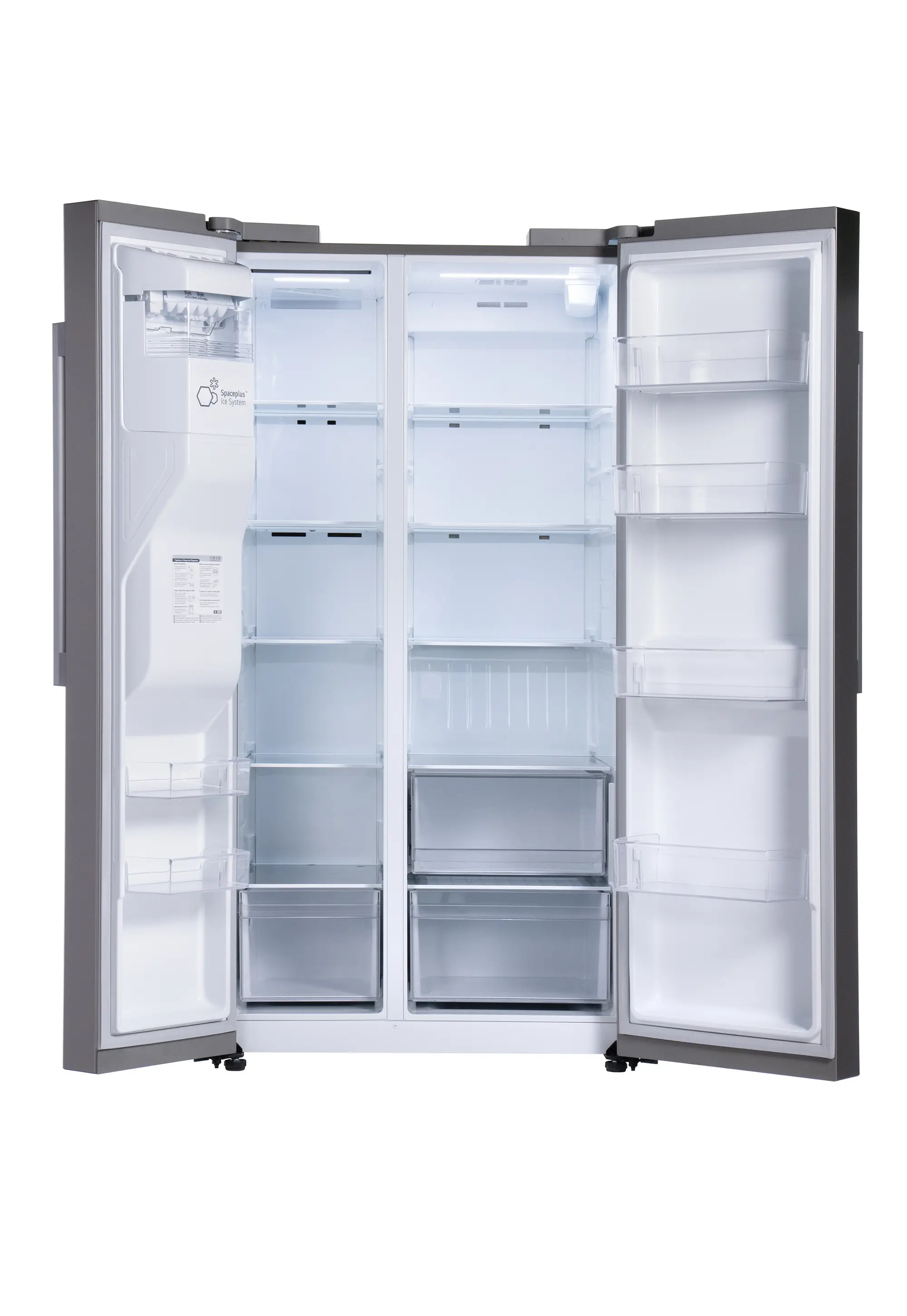 LG 26.6 Cu Ft Side-By-Side Refrigerator - Stainless Steel | RC Willey