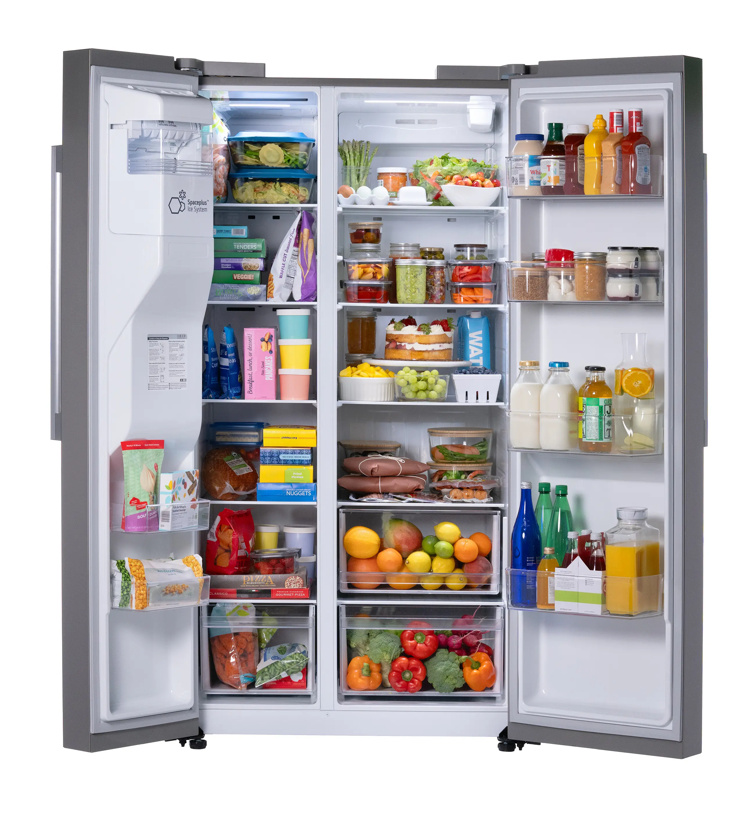 LS27T3230S LG 26.6 Cu Ft Side-By-Side Refrigerator - Stainless Steel-7