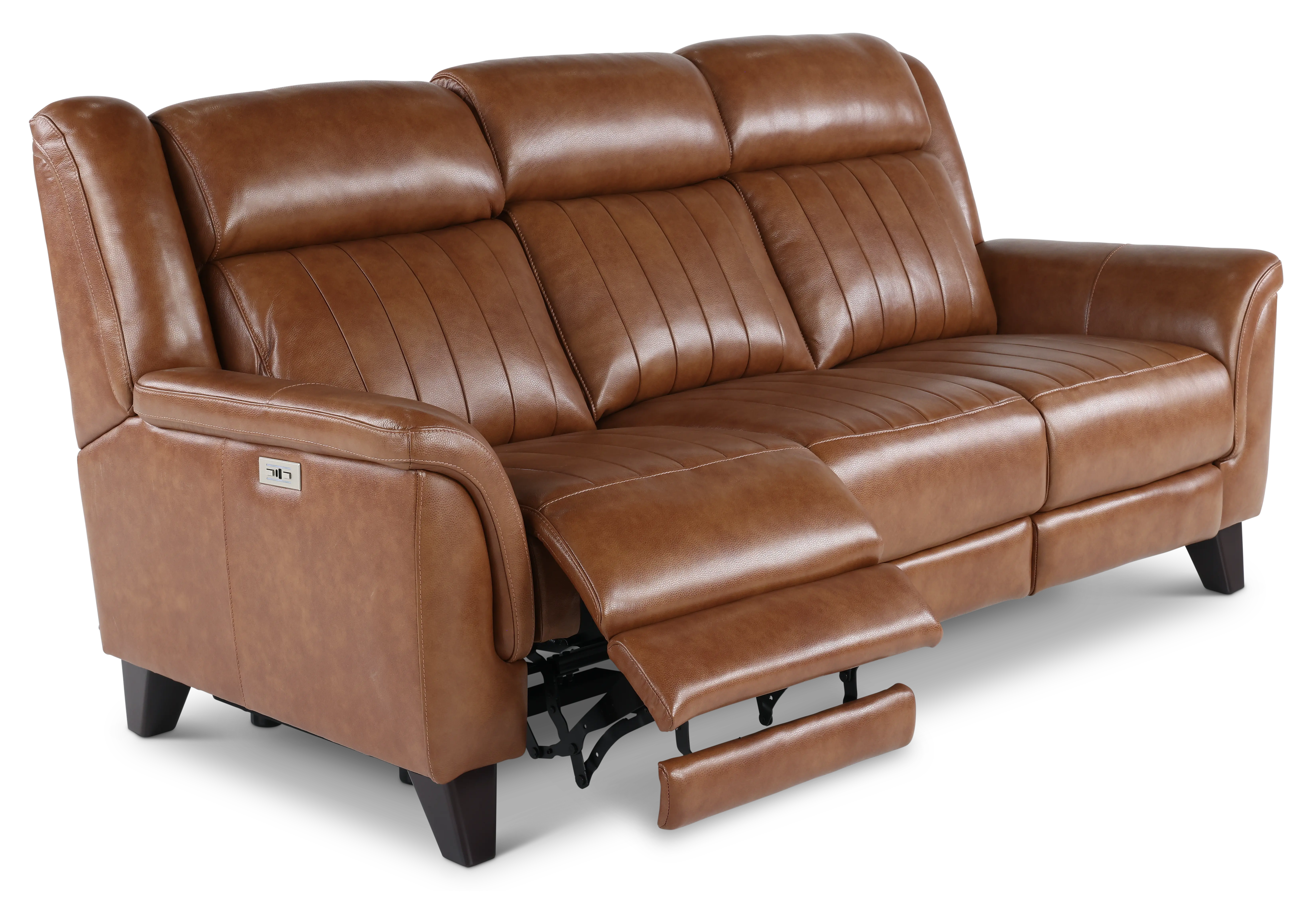 Kimball Caramel Power Reclining Sofa-5