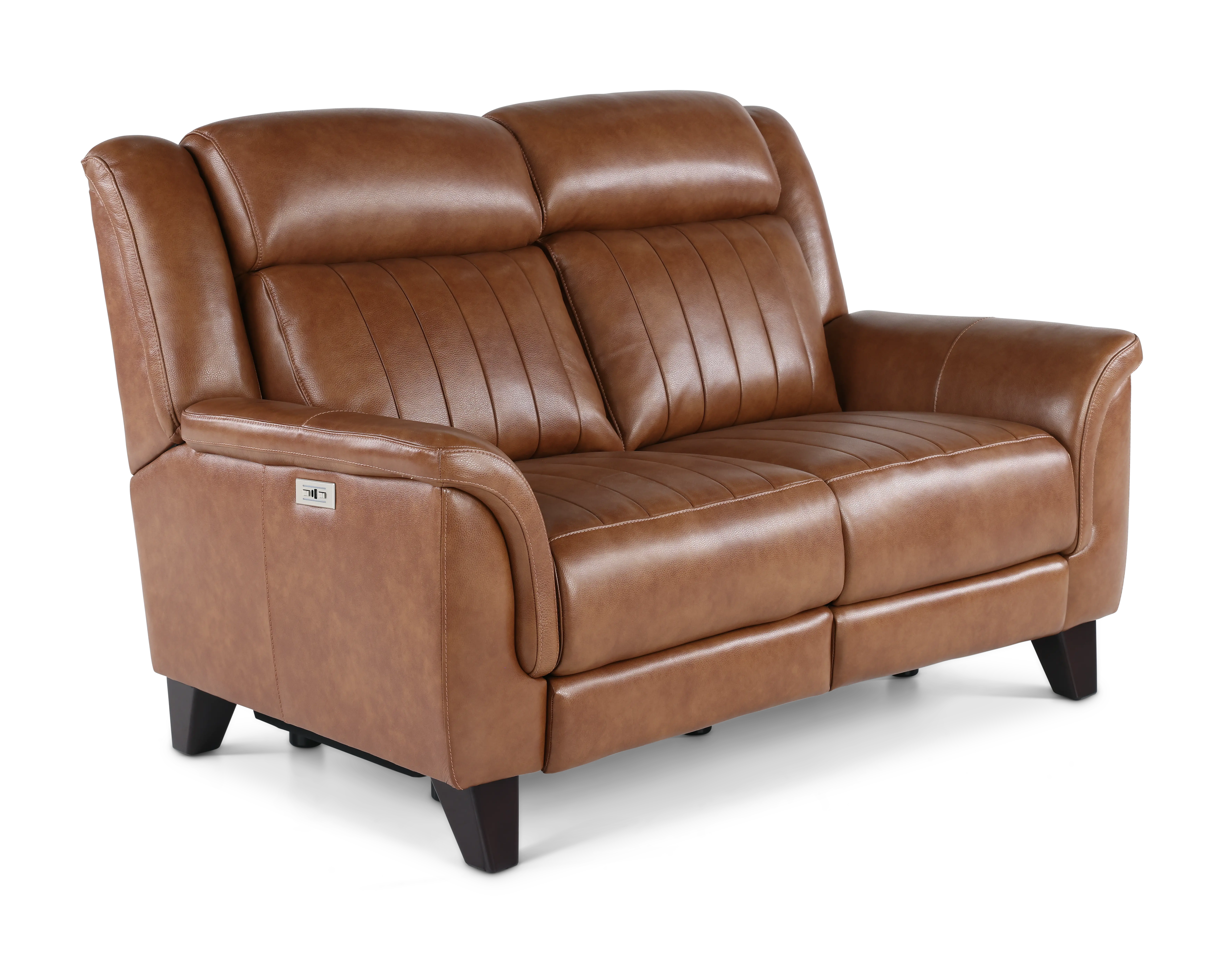 Kimball Caramel Power Reclining Loveseat-4