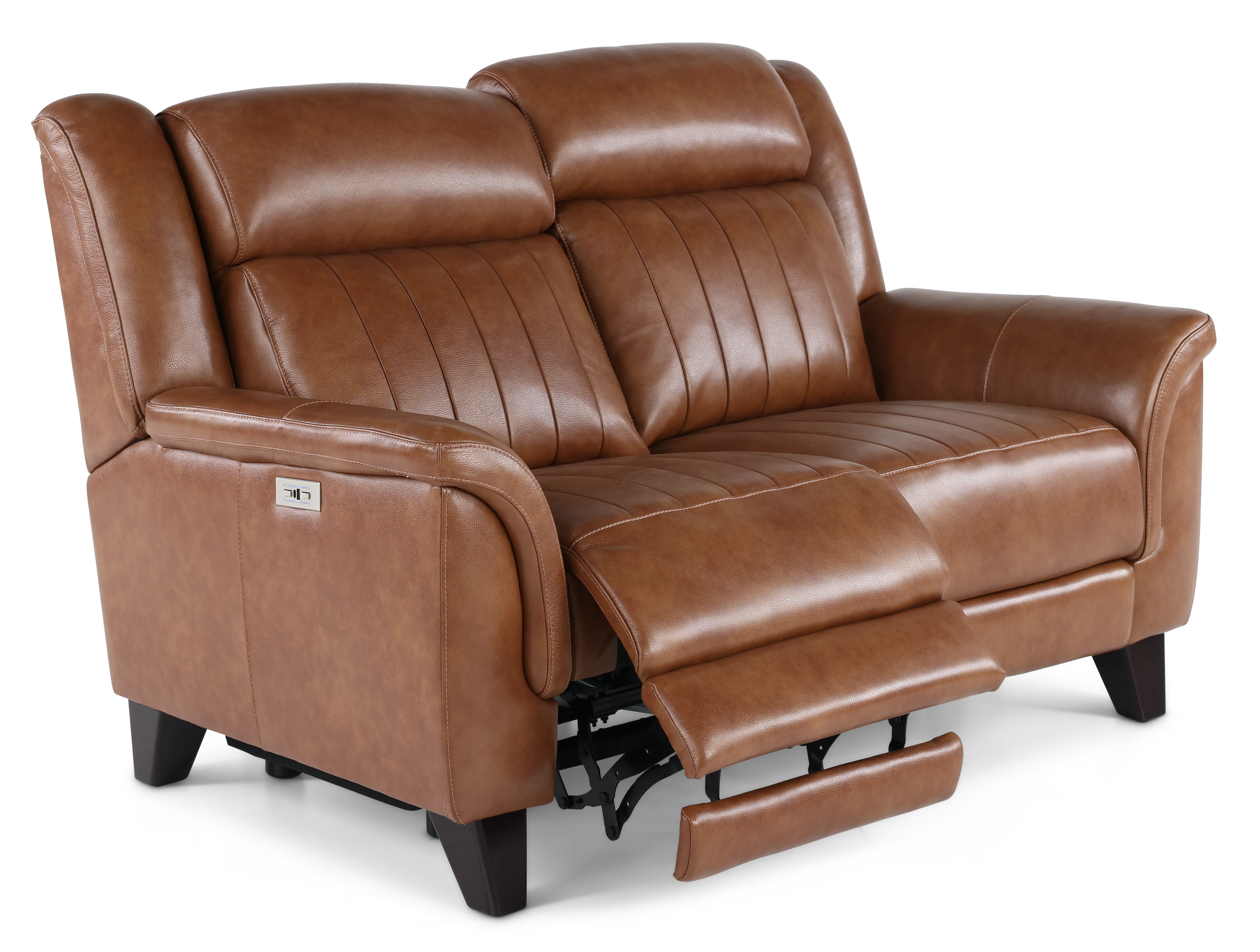 Kimball Caramel Power Reclining Loveseat-5