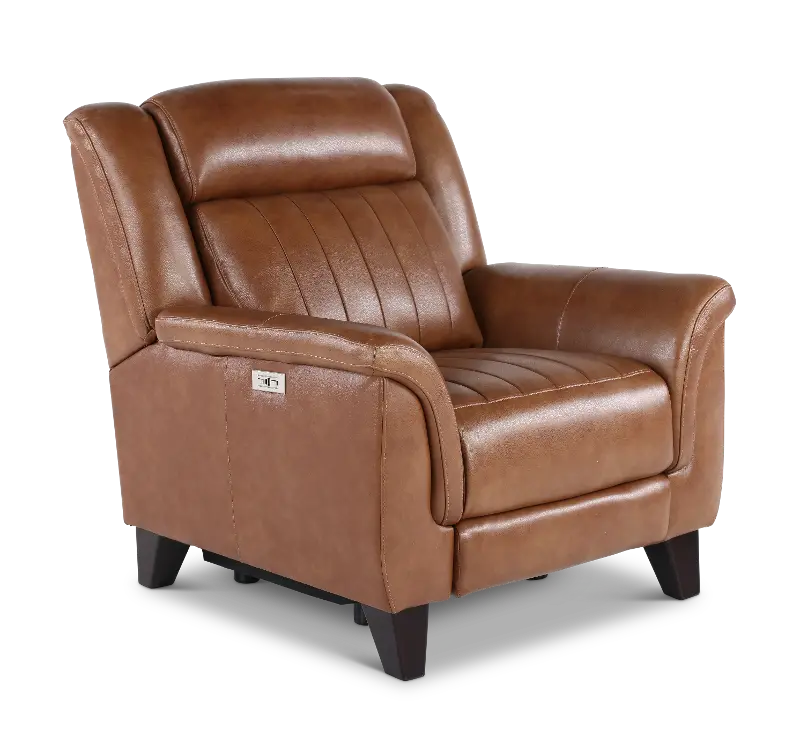 Kimball Caramel Power Recliner