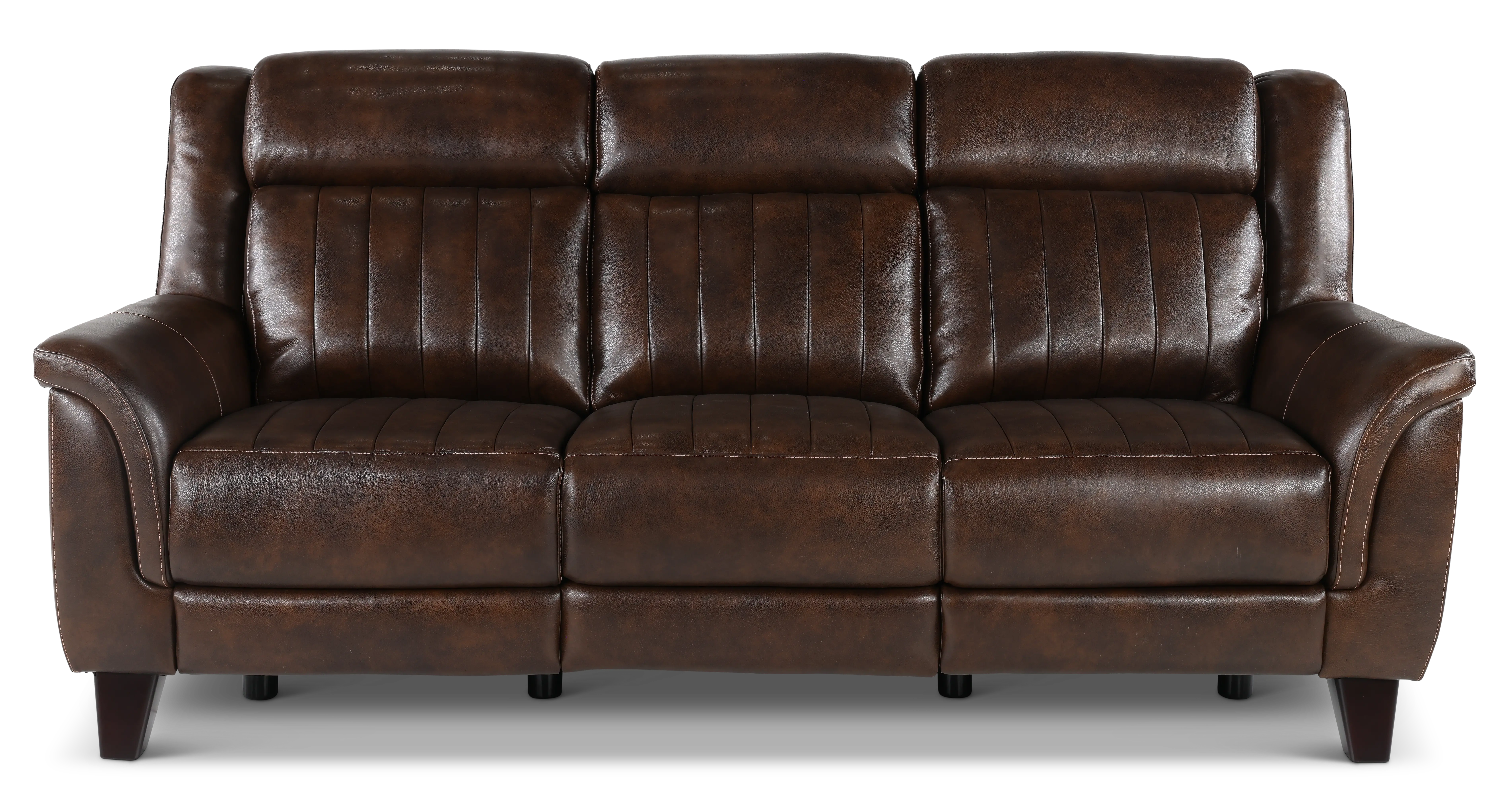 Kimball Chocolate Power Reclining Sofa-1