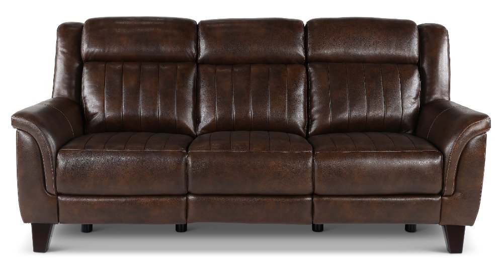 Kimball Chocolate Power Reclining Sofa