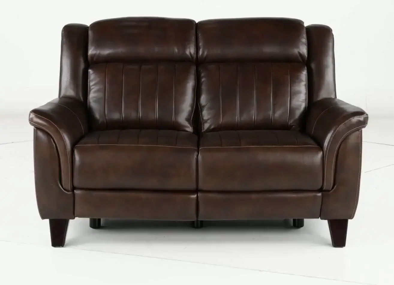 Kimball Chocolate Power Reclining Loveseat-10