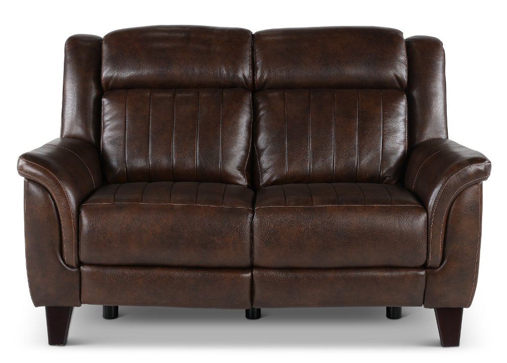 Kimball Chocolate Power Reclining Loveseat