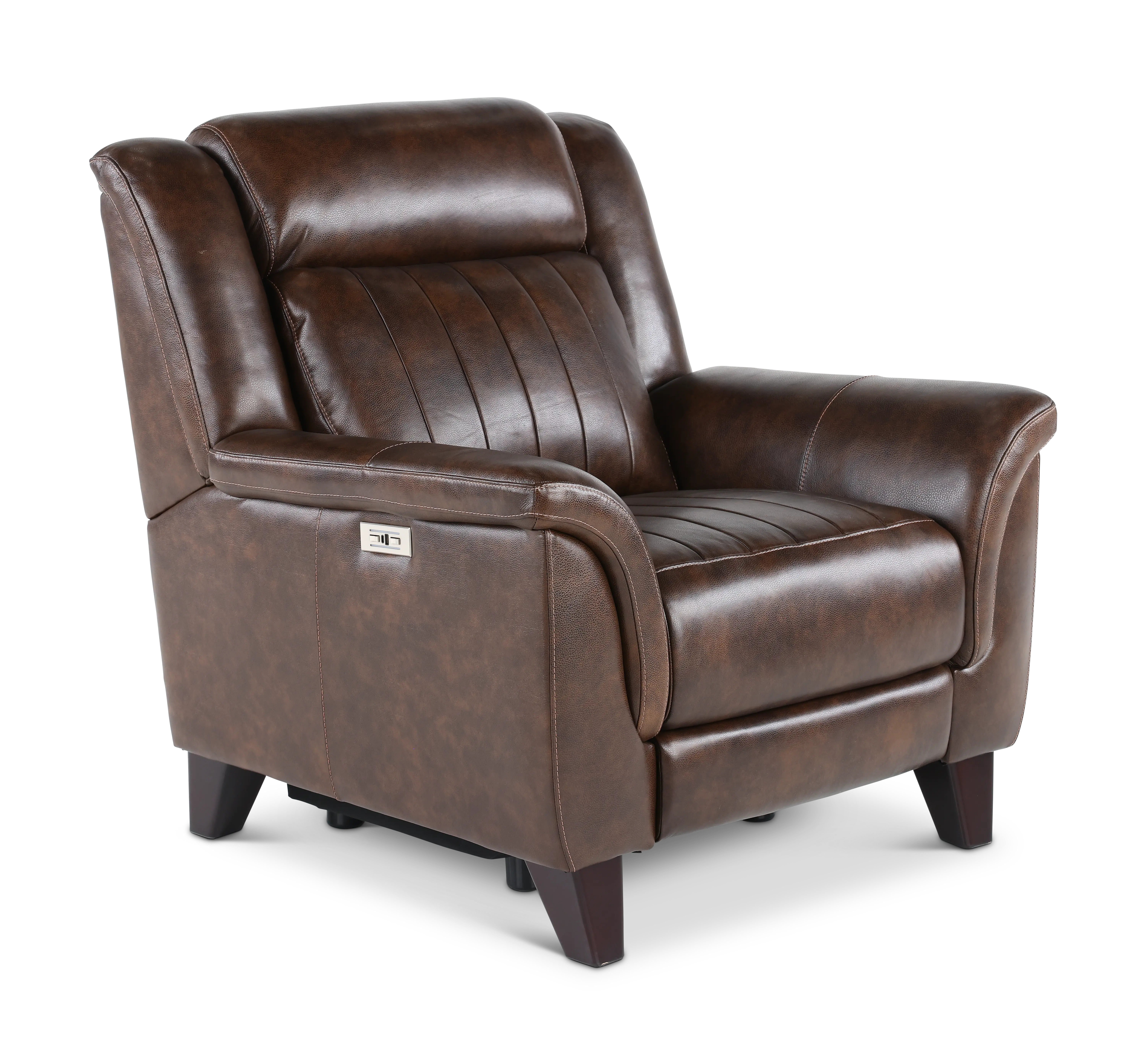 Kimball Chocolate Power Recliner-1