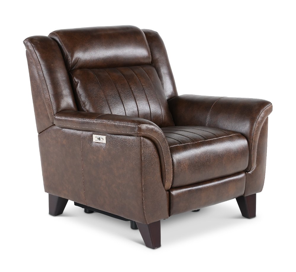 Kimball Chocolate Power Recliner