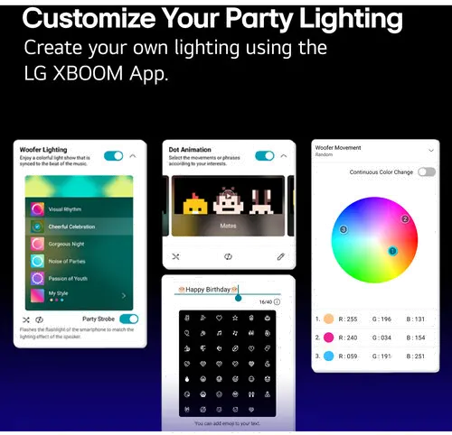 XL9T.DUSALLK LG XL9T XBOOM Wireless Party Speaker-5
