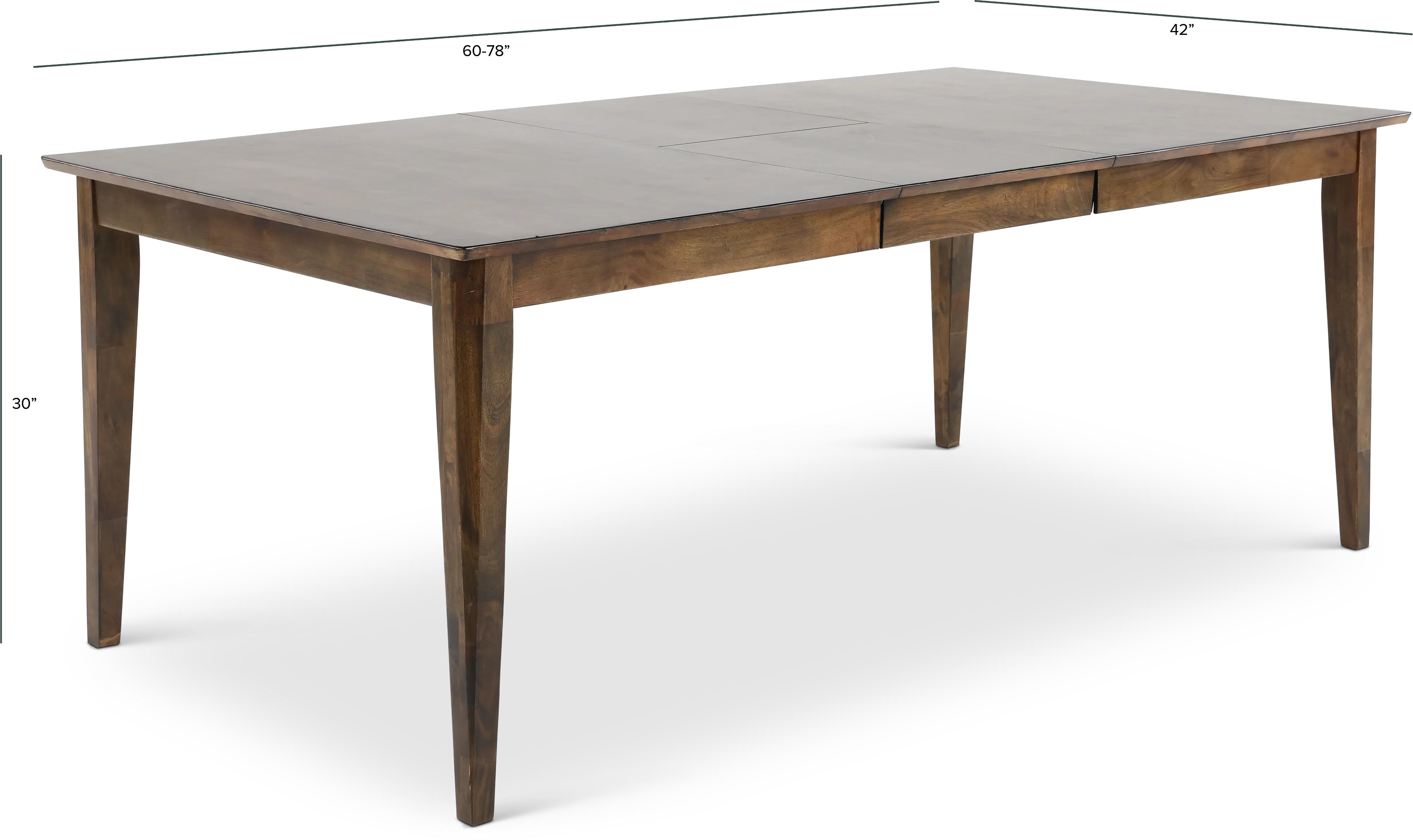 Zoey Brown Dining Table-2