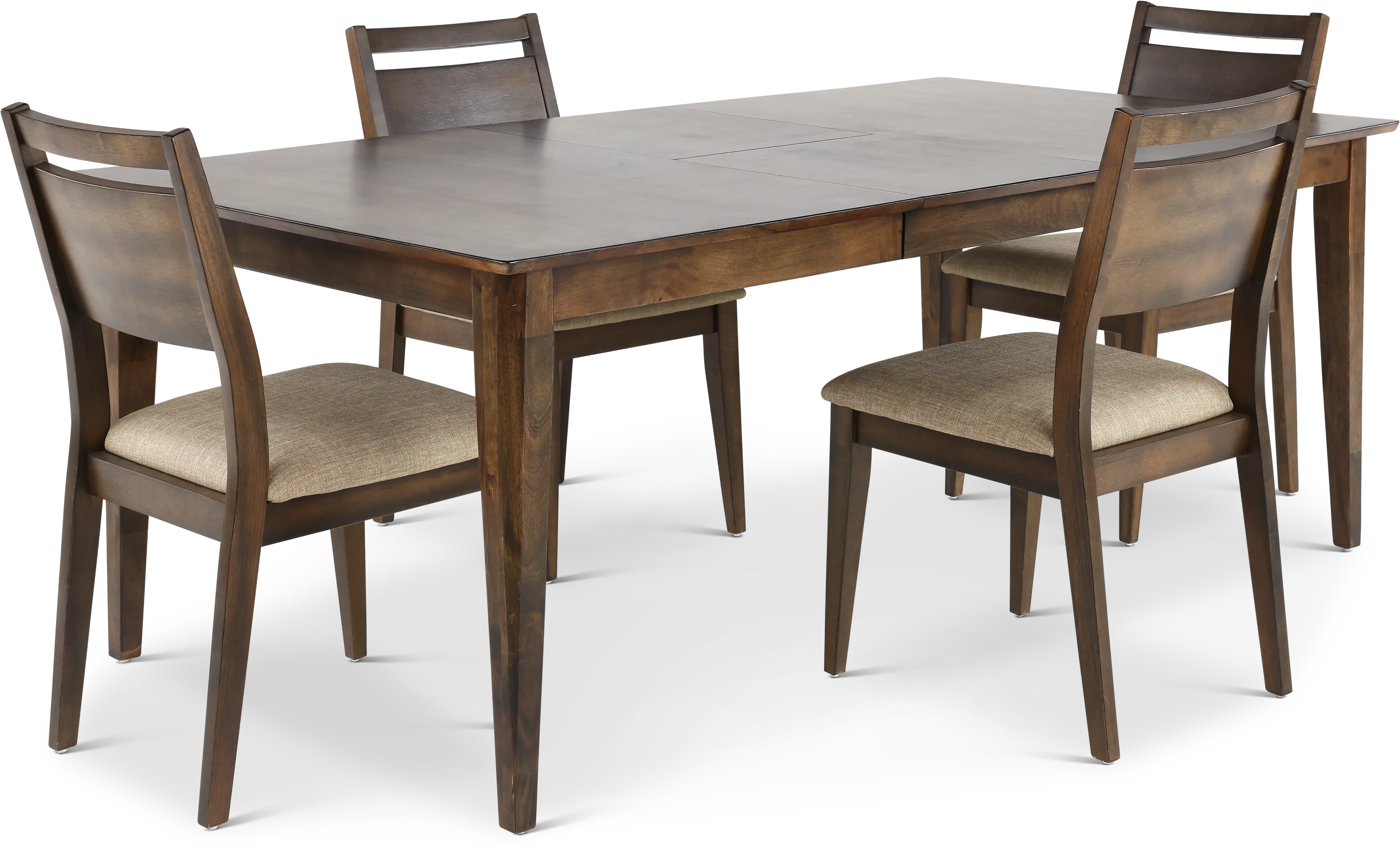 Zoey Brown 5 Piece Dining Room Set-1
